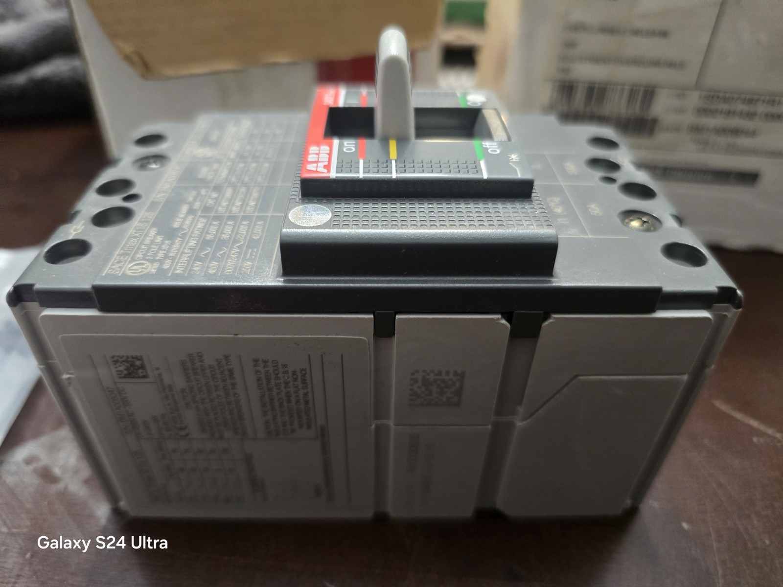 NEW ABB XT1NU3050AAA000XXX SACE TMAX CIRCUIT BREAKER 3P 50 A 600V