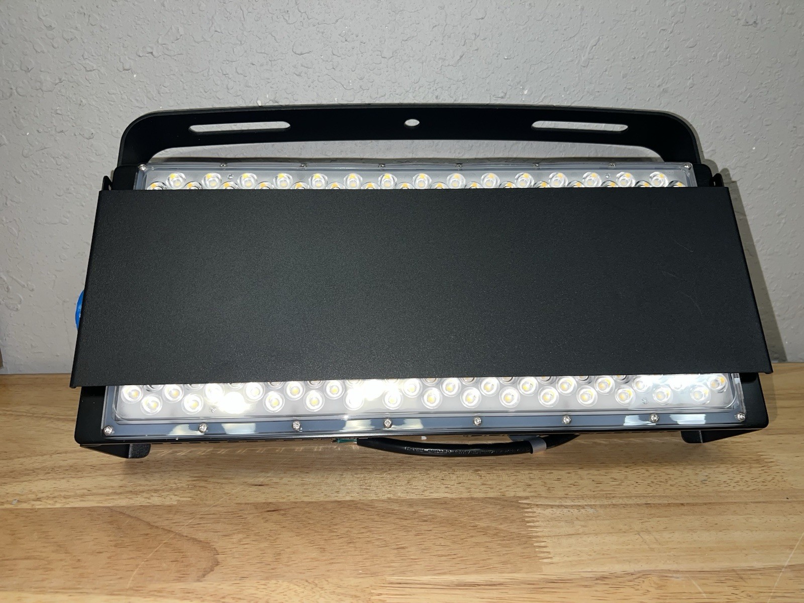 1000-Watt equivalent 36000 Lumens 120° Black LED Stadium Light 110-Volt to 277-