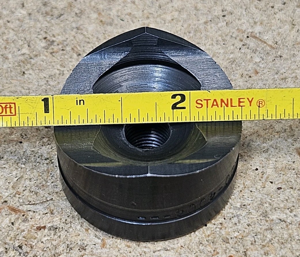 Greenlee No. 730 – 1 3/8″ round punch – Made in the U.S.A.