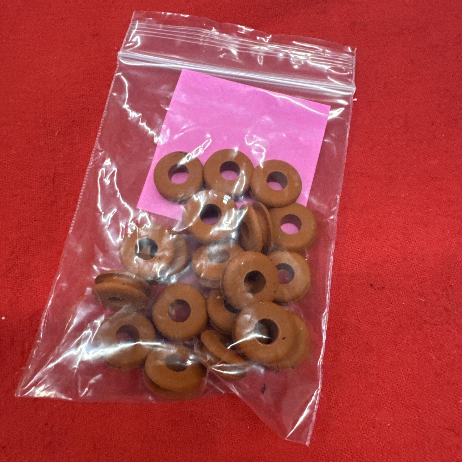 Silicone Rubber Hi Temp 1061T25 7/16 Hole 1/8 1/4ID 20pcs