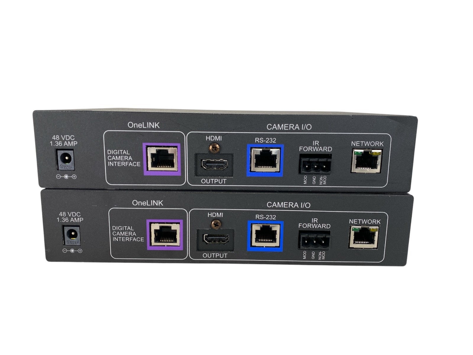 Vaddio OneLink HDMI Interface 998-1105-043 with Power Adapter (Lot of 2)