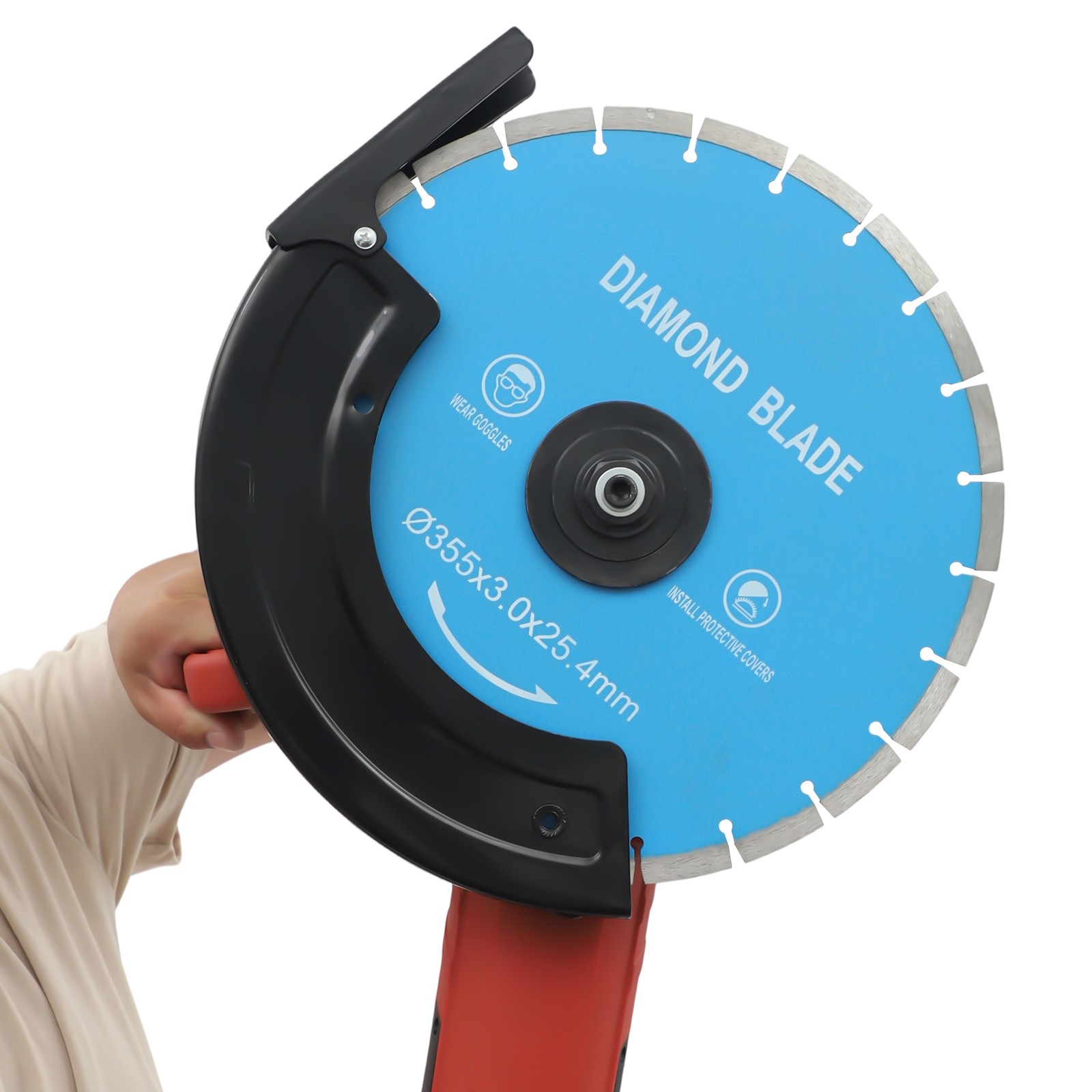 Cutting Machine Circular Concrete Cut Off Saw Cutter Wet Dry Masonry Brick