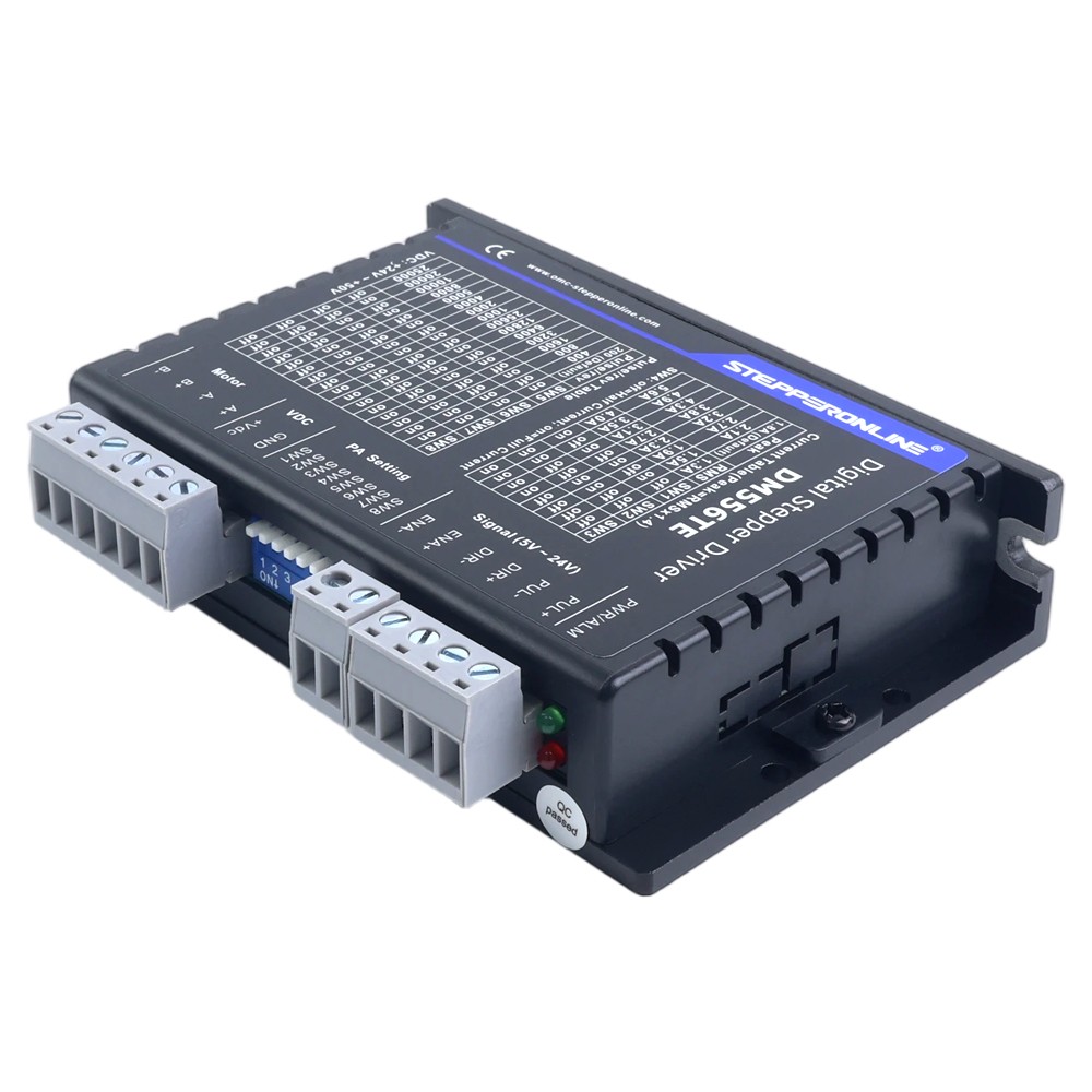 STEPPERONLINE Digital Stepper Motor Driver 1.8-5.6A 24-50VDC for Nema 23/24