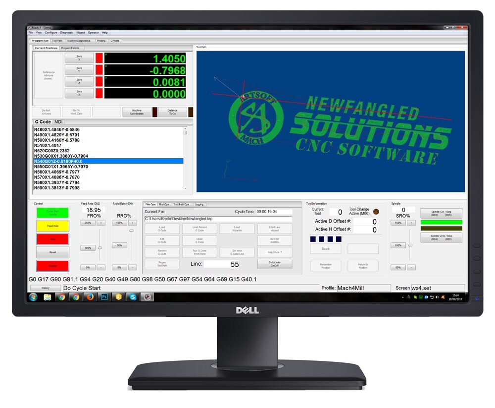 Mach4 Hobby CNC Stepper Motor Controller Software Fast Digital Delivery