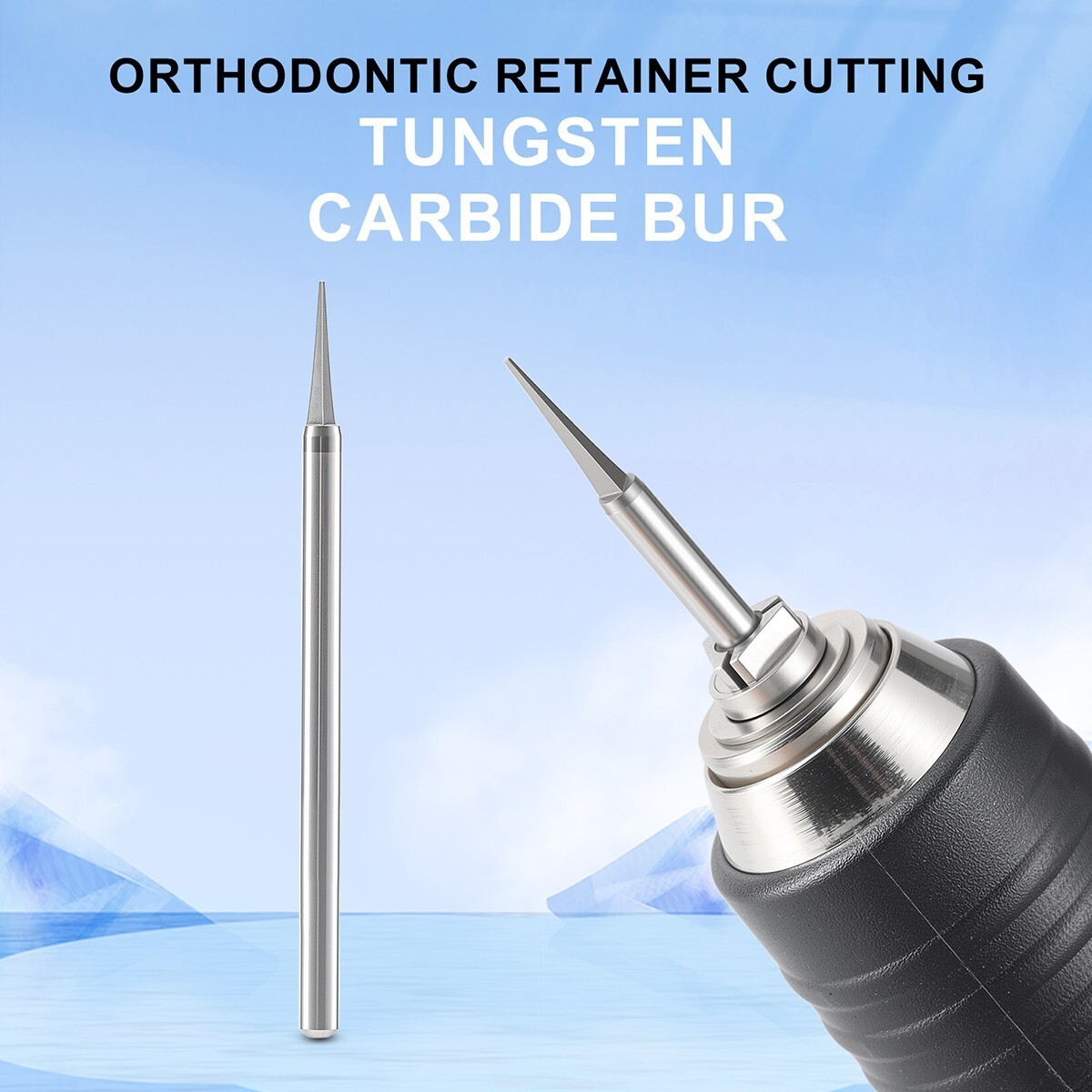 Azdent Orthodontic Retainer Tungsten Carbide Dental Bur, HP 2.35mm