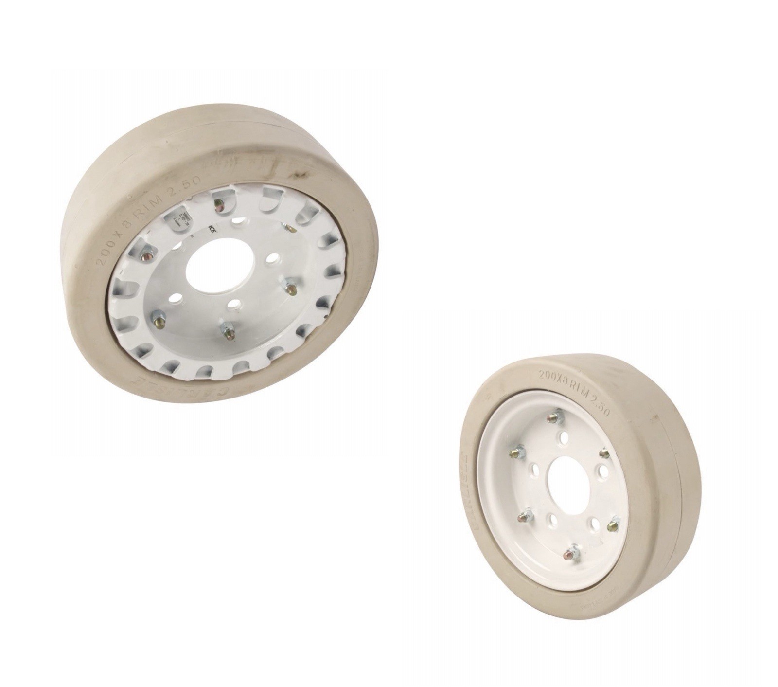 (2Front/2Rear) Skyjack 108020/108022 NM SMOOTH MOULD ON TIRE(200×8)SJIII3219