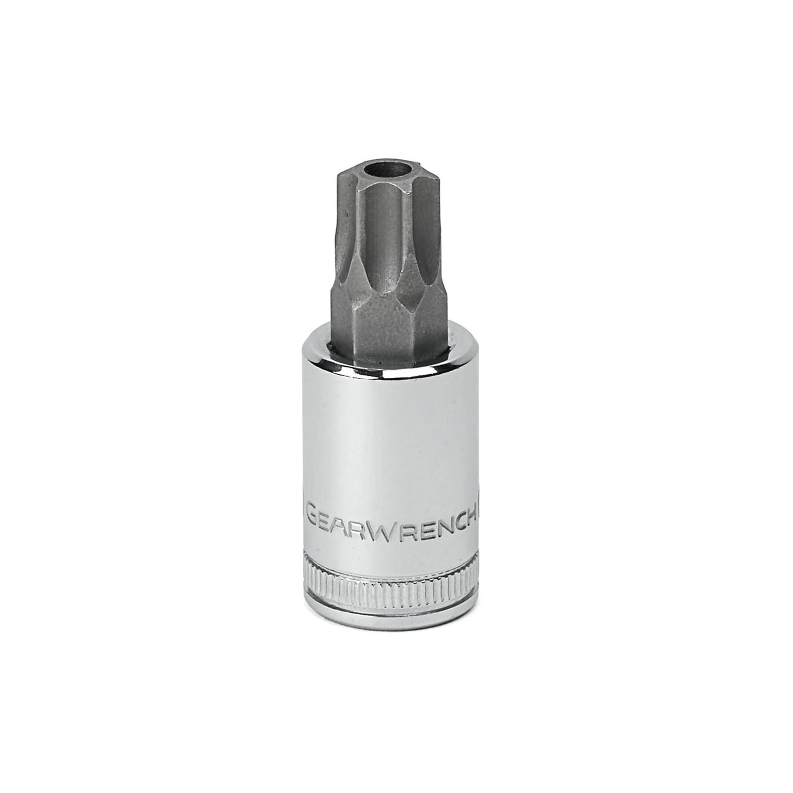 GEARWRENCH 1/4″ Drive Tamper-Proof Torx Bit Socket, T30 – 80185 1.53 in, Black