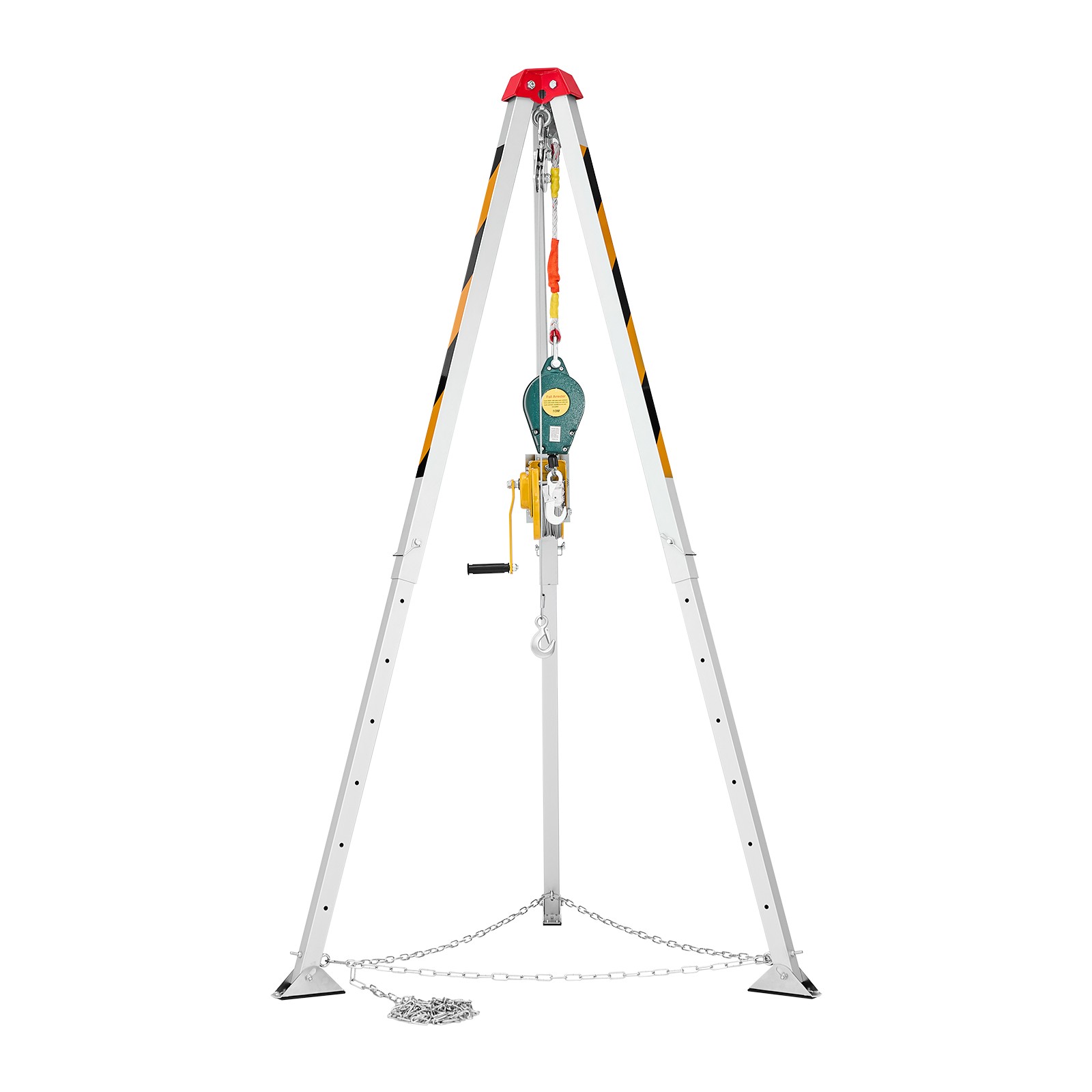 Uimoso Confined Space Tripod Kit with 1200 lbs Winch and 98.5 ft Cable