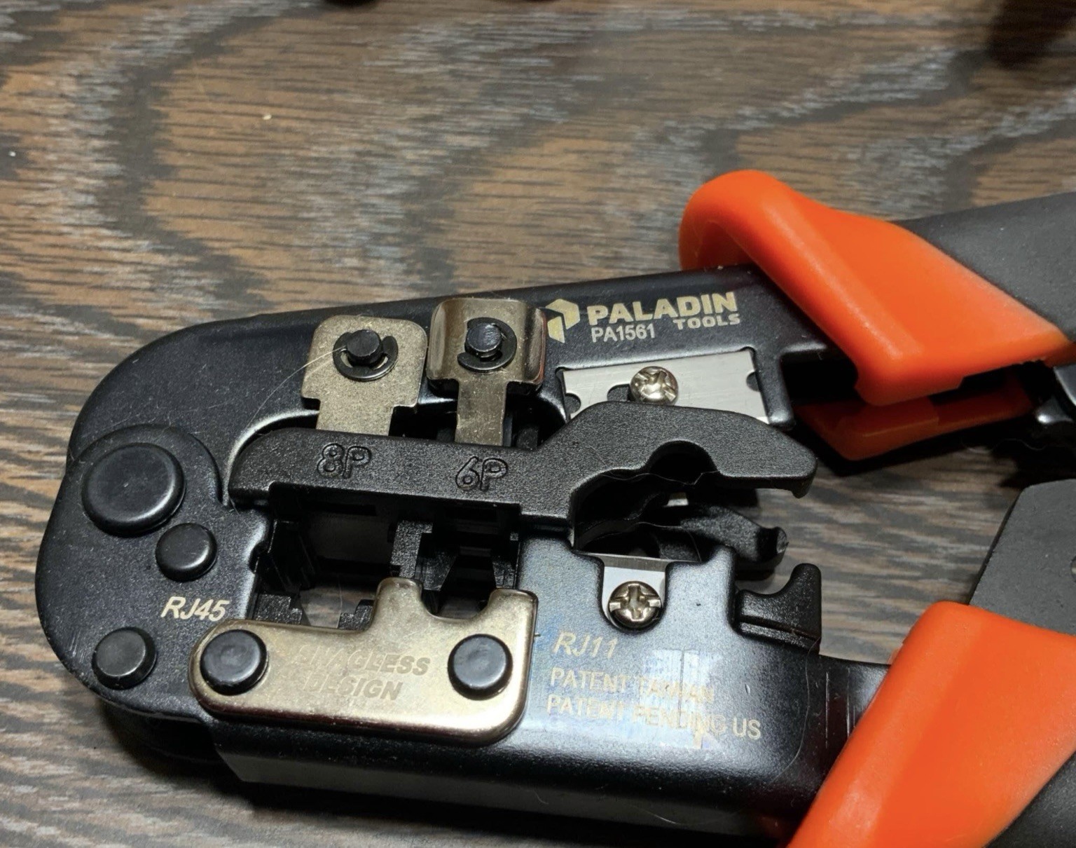 Paladin Tool All in One Data Tool Crimper Cat5 Cat5E Cat6 RJ45 RJ11 RJ12 RJ22