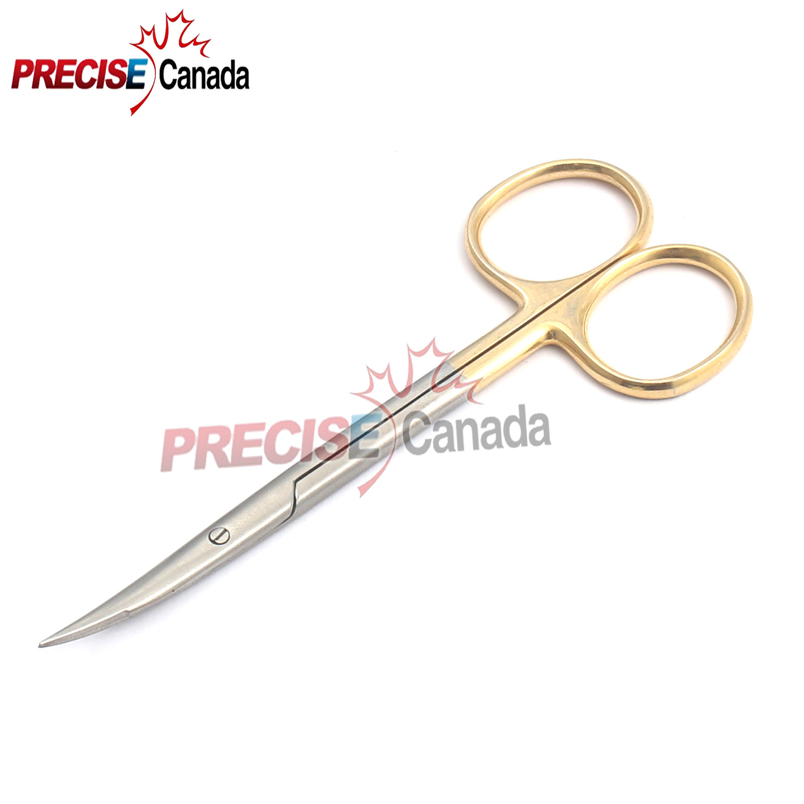 PRECISE CANADA Goldman Fox Scissors Curved Surgical Instruments Steel 5.5″