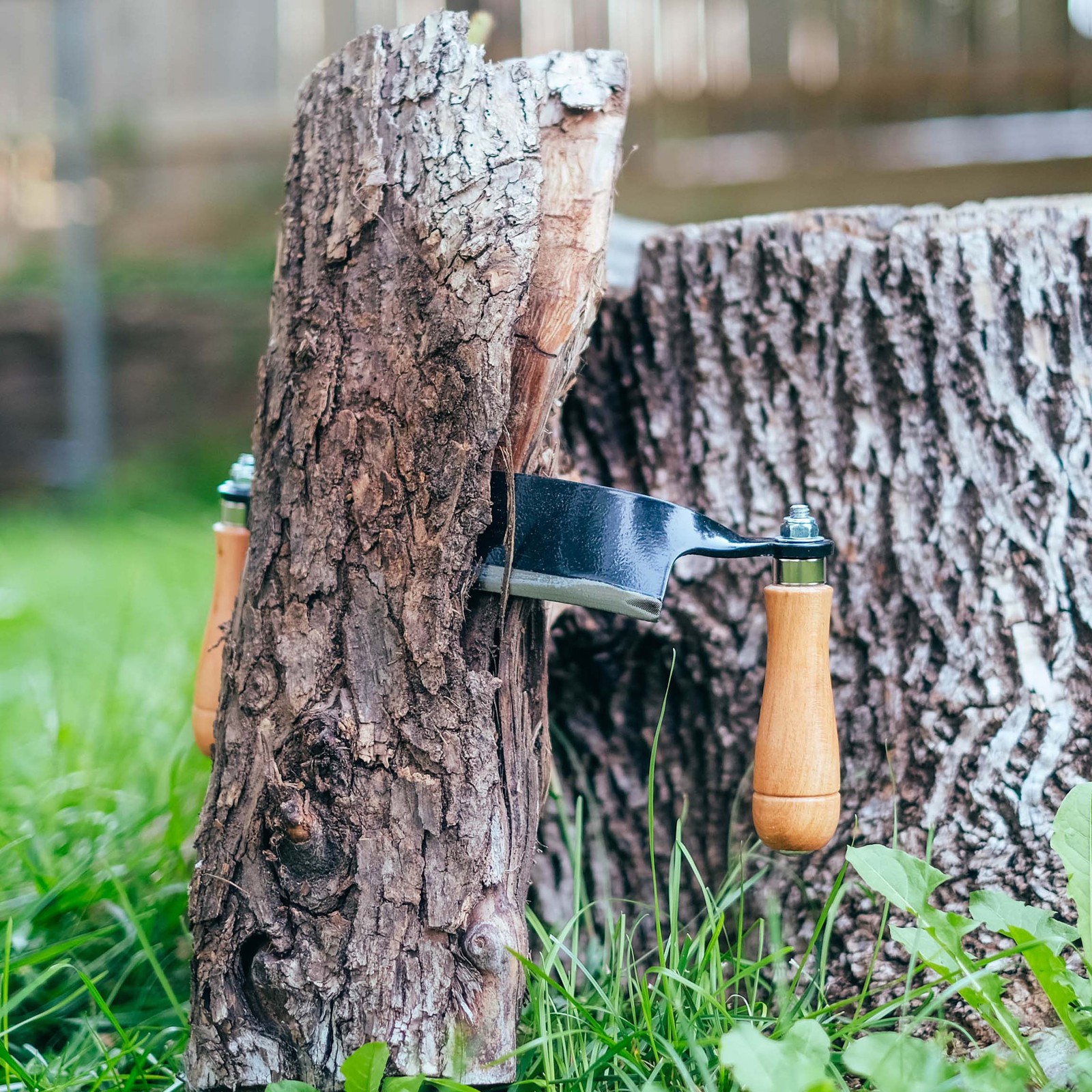Felled | Draw Shave Knife – 8 IN Curved Draw Knife Curved Woodworking Tool