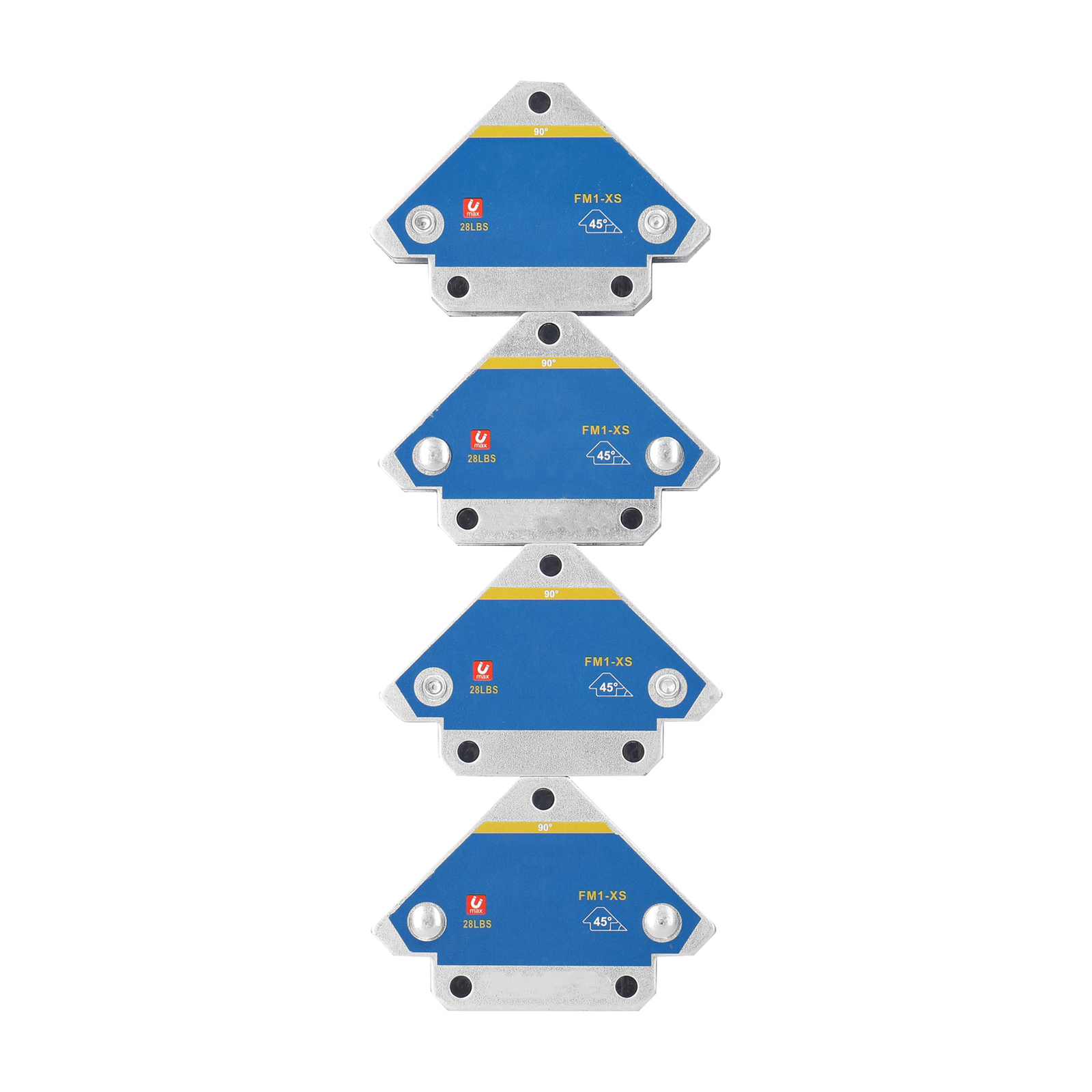 4pcs Welding Fixer 45° 90° 135° Multi-angle Weld Positioner F4F5