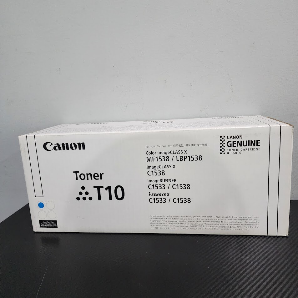 Canon T10 4565C001AA Cyan High Yield Toner Cartridge imageCLASS X LBP1538C