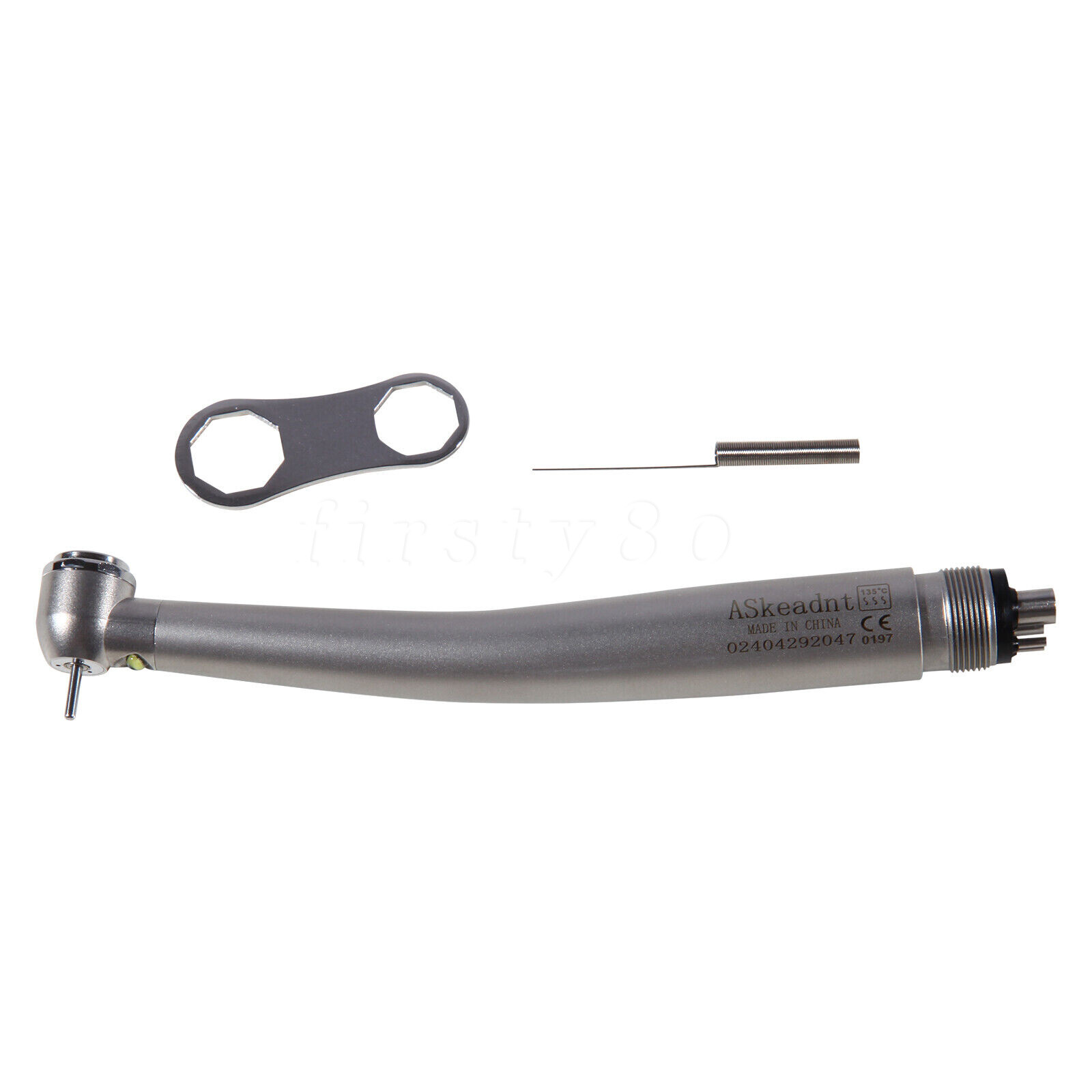 Askeadnt Dental LED E-generator Fiber High Speed Handpiece Air Turbine 4 Holes