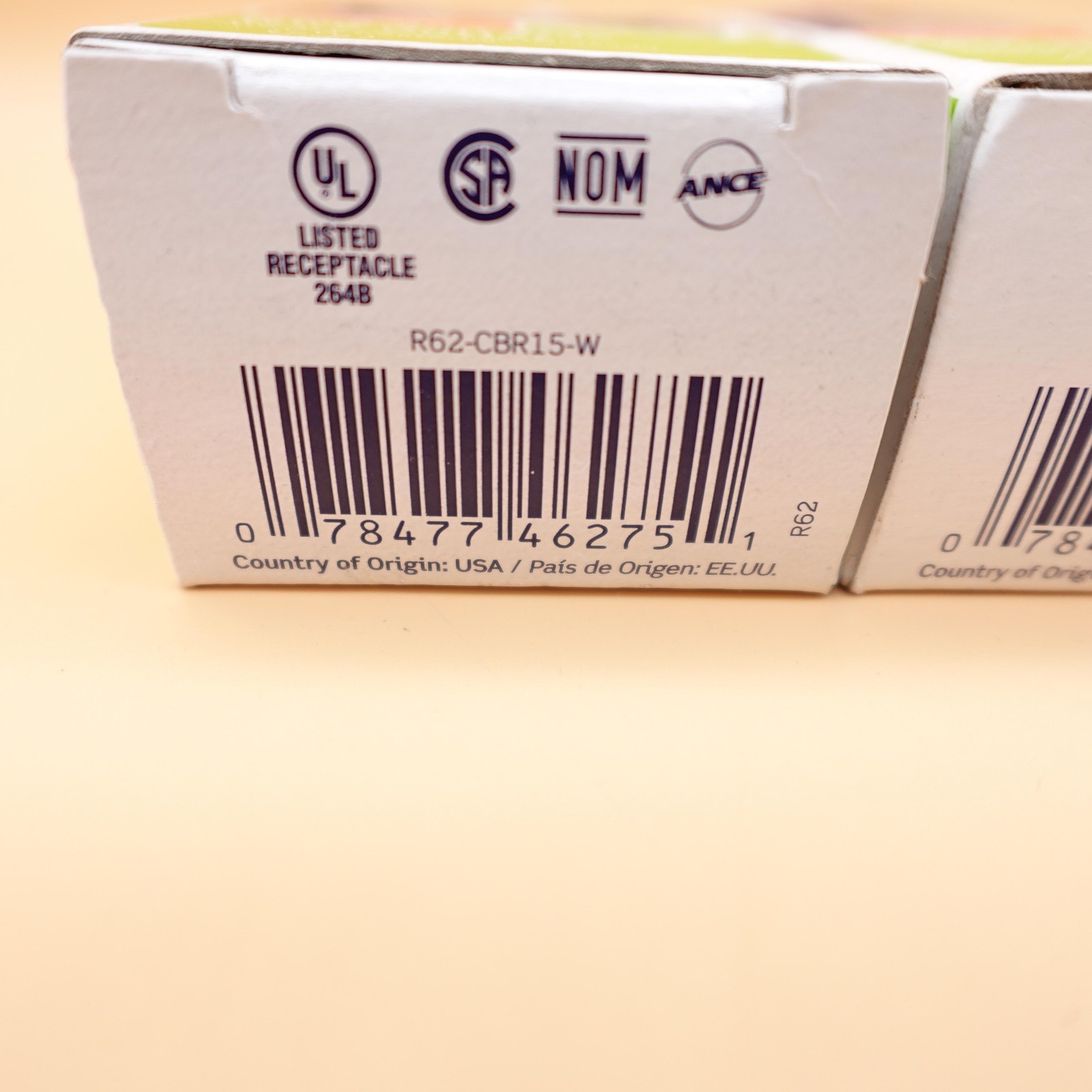 Leviton CBR15 Duplex Back & Side Wire Outlet 15A 125V White Lot Of 4 New