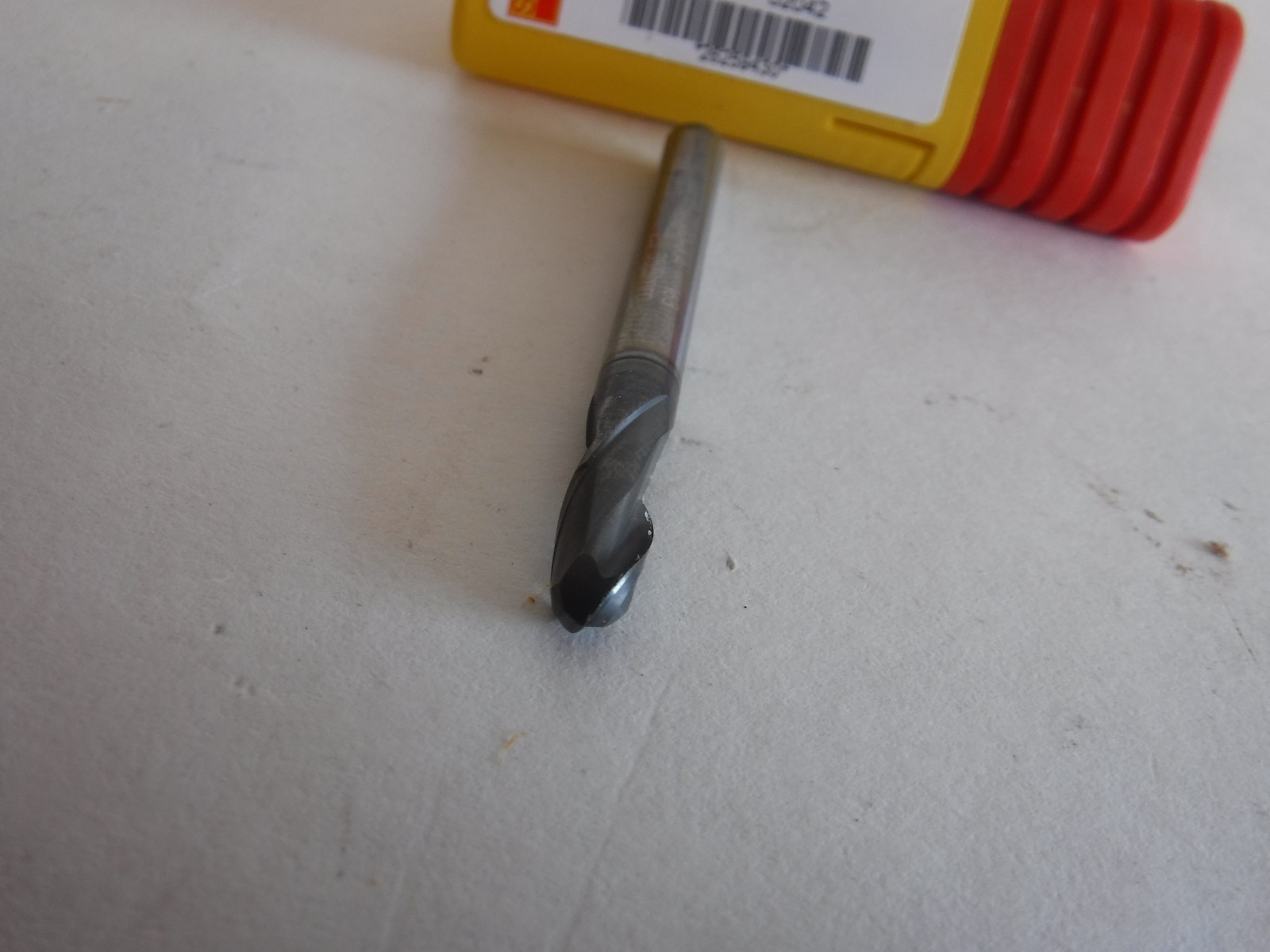Sandvik Solid Carbide Ball Nose End Mill, 0.2362″ Cutting Dia. 1B230-0600-XA (T)