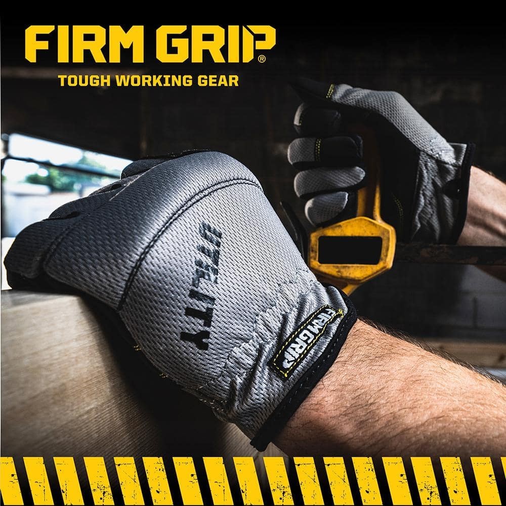 FIRM GRIP Large Utility Work Gloves (3-Pack)