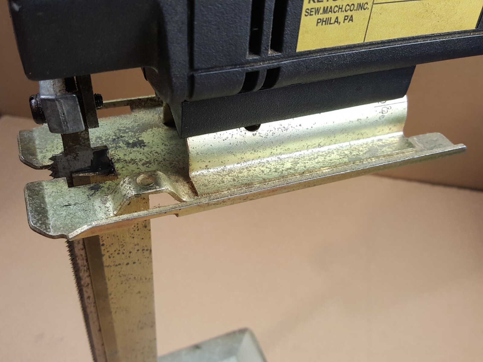 Keystone Sew.Mach. Co. Inc. Phila,PA. Model 300 Foam Cutter Used PLEASE READ
