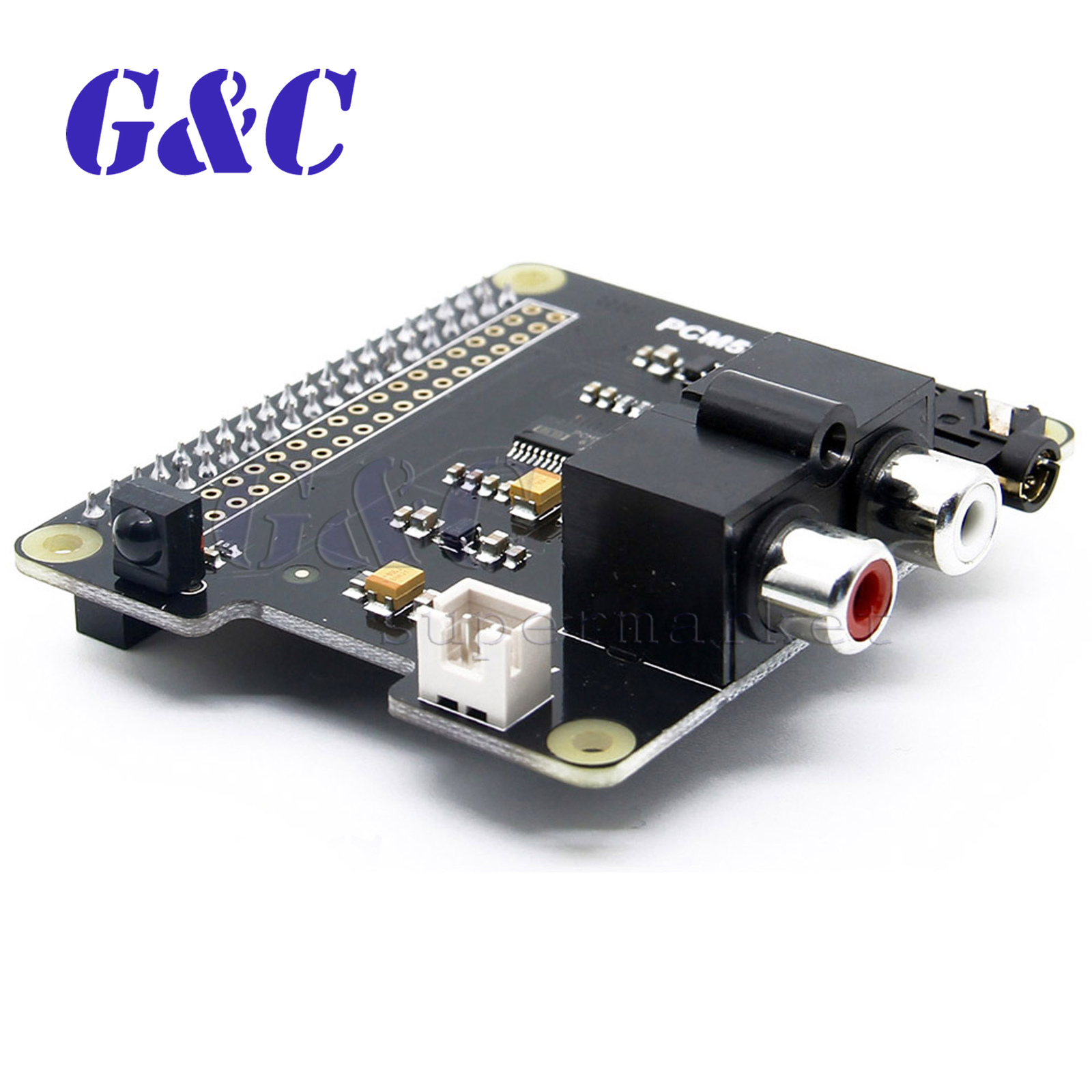 PCM5122 HIFI DAC HD Expansion Board X920 For Raspberry Pi 3 Model B / 2B / B+