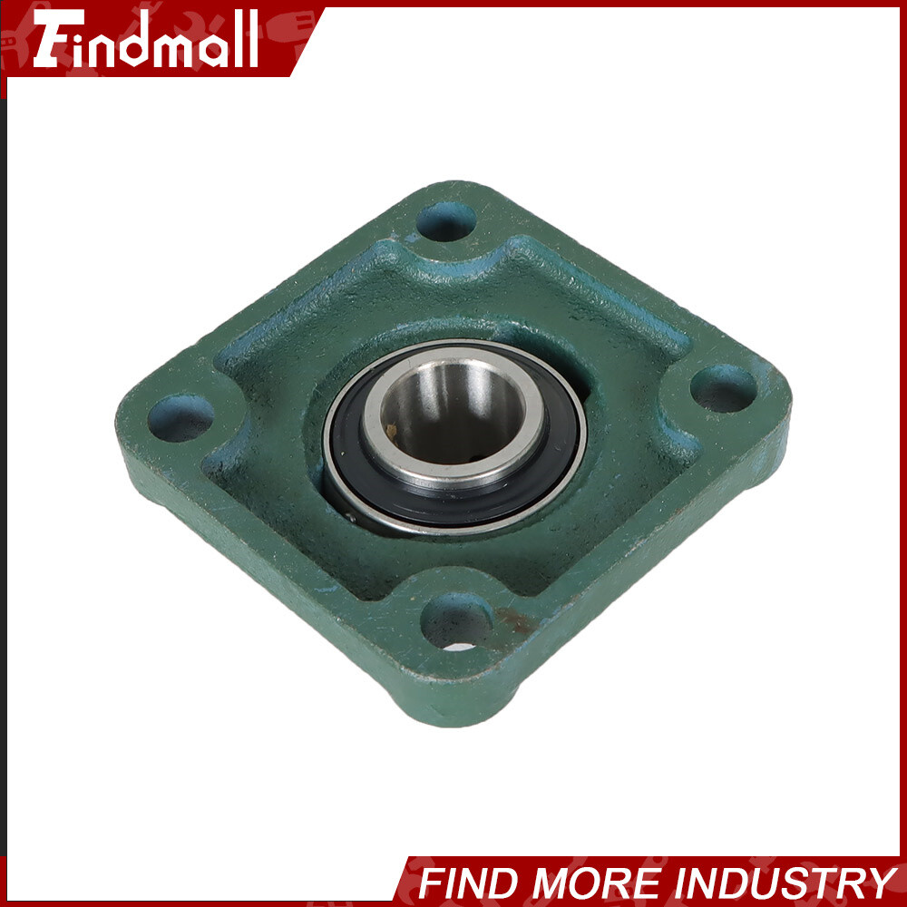 4 PCS UCF205-16 Solid Base Pillow Block Flange Bearing 1″ Bore 4 Bolt