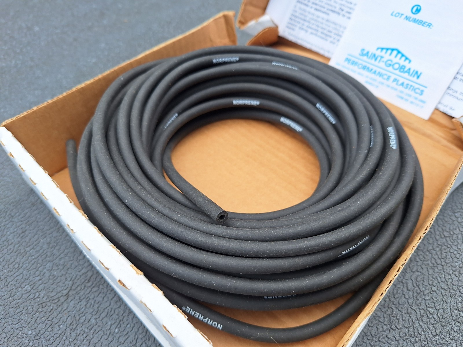 NEW Tygon “Norprene” Tubing AFL00007, 50 Ft, A-60-G Form., 1/8″ ID 1/4″ OD