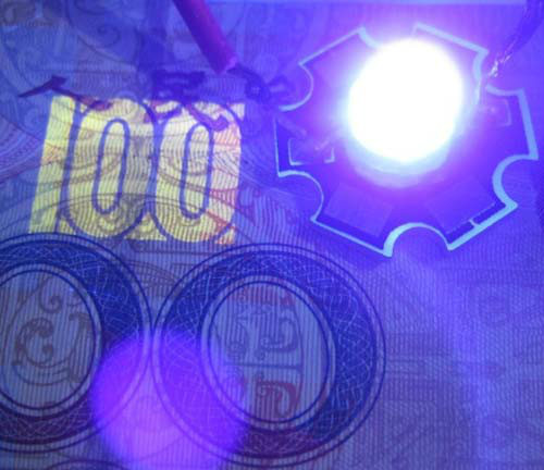 10pcs 3W High Power ULTRA VIOLET UV LED 395-400nm Aquarium on 20mm star base