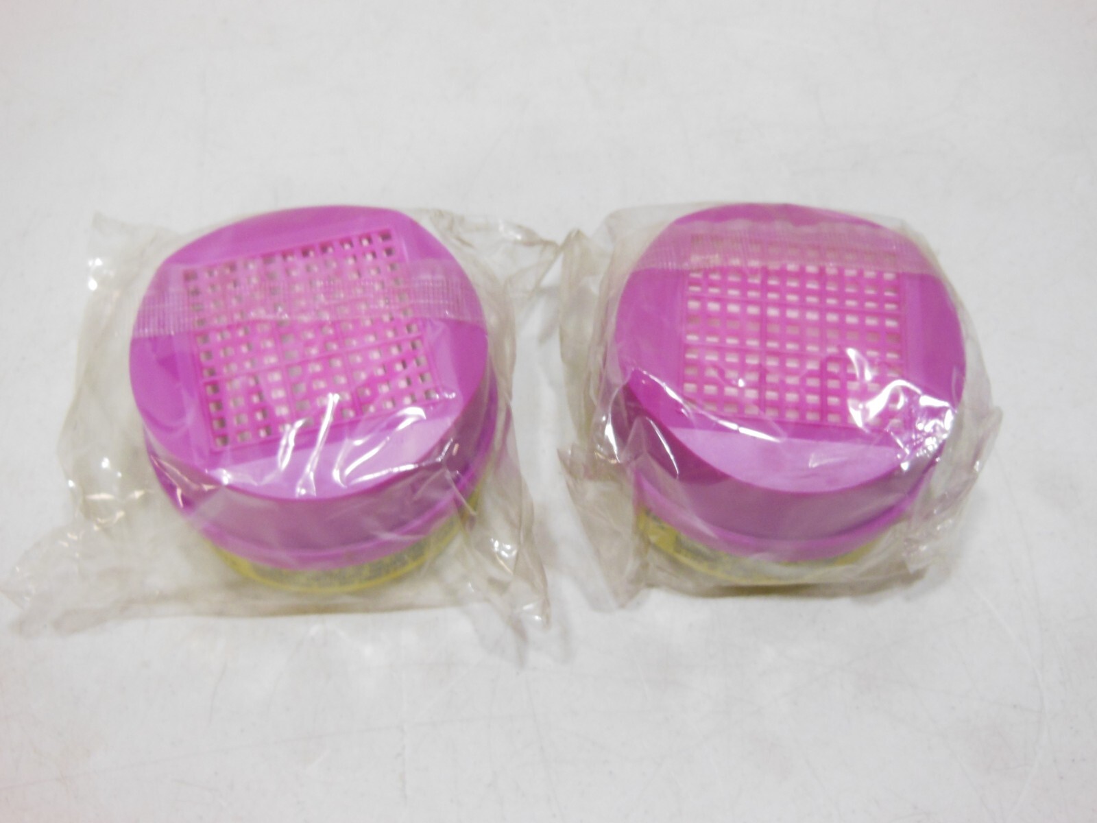 Lot of 2 Survivair 1093-00 Organic Vapor/Acid Filter Cartridges for Series 2000
