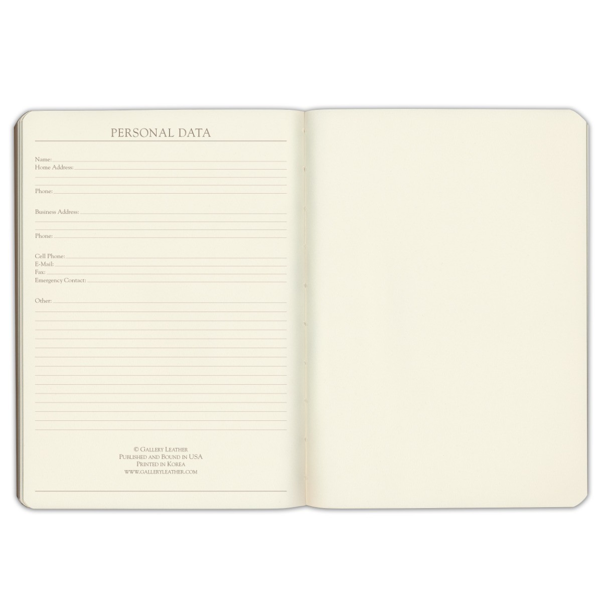 Gallery Leather Spiritual Desk Journal – 8″x5.5″