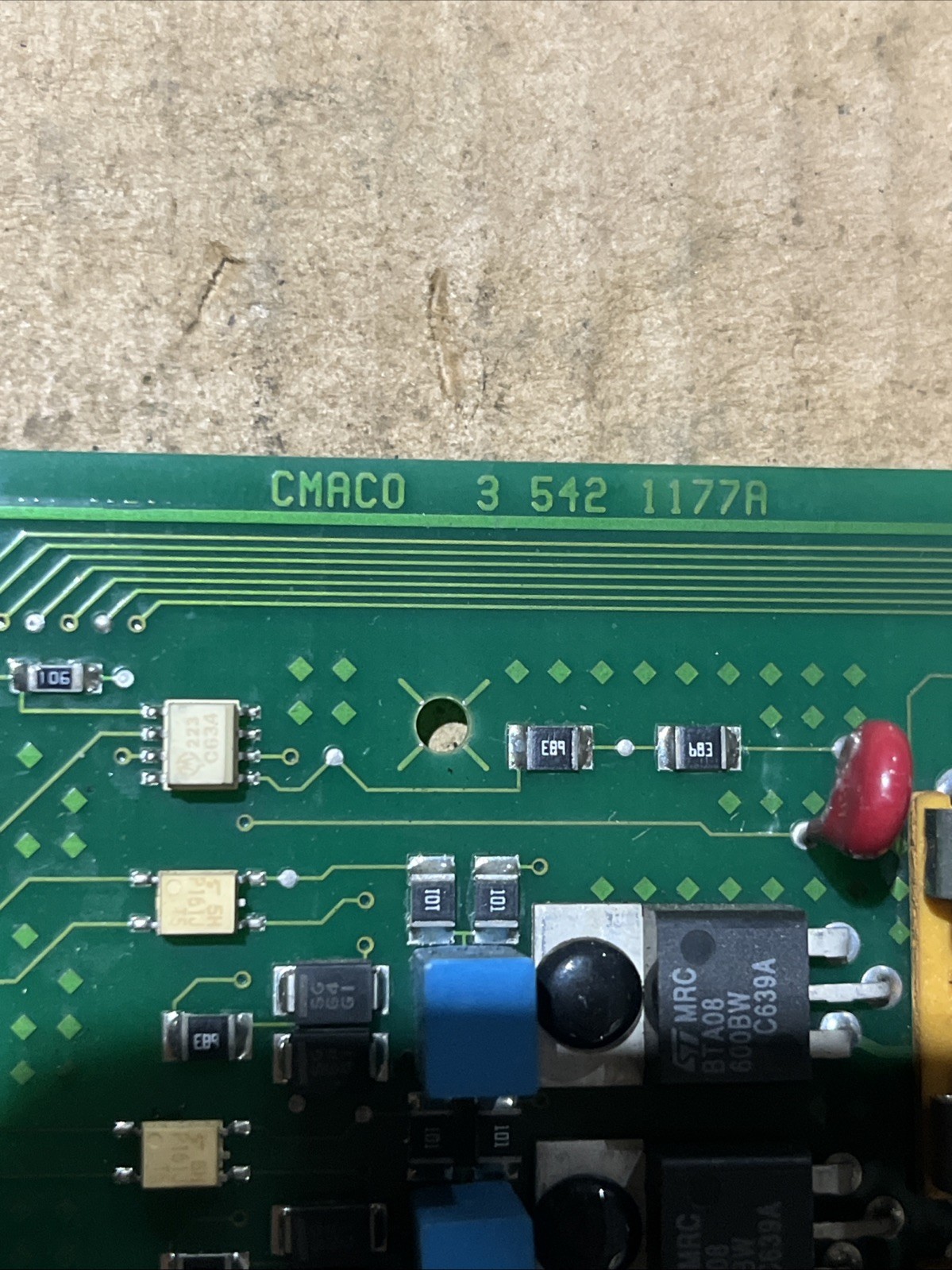 🔥CINCINNATI MILACRON 3-542-1177A CMACO Circuit Board, Used Free Shipping🇺🇸