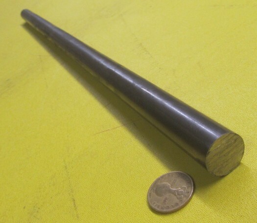 12L14 Steel Unpolished Rod, Round Bar 7/8″ Dia x 2 Foot Length, 3 Pcs, 6 Ft Tot