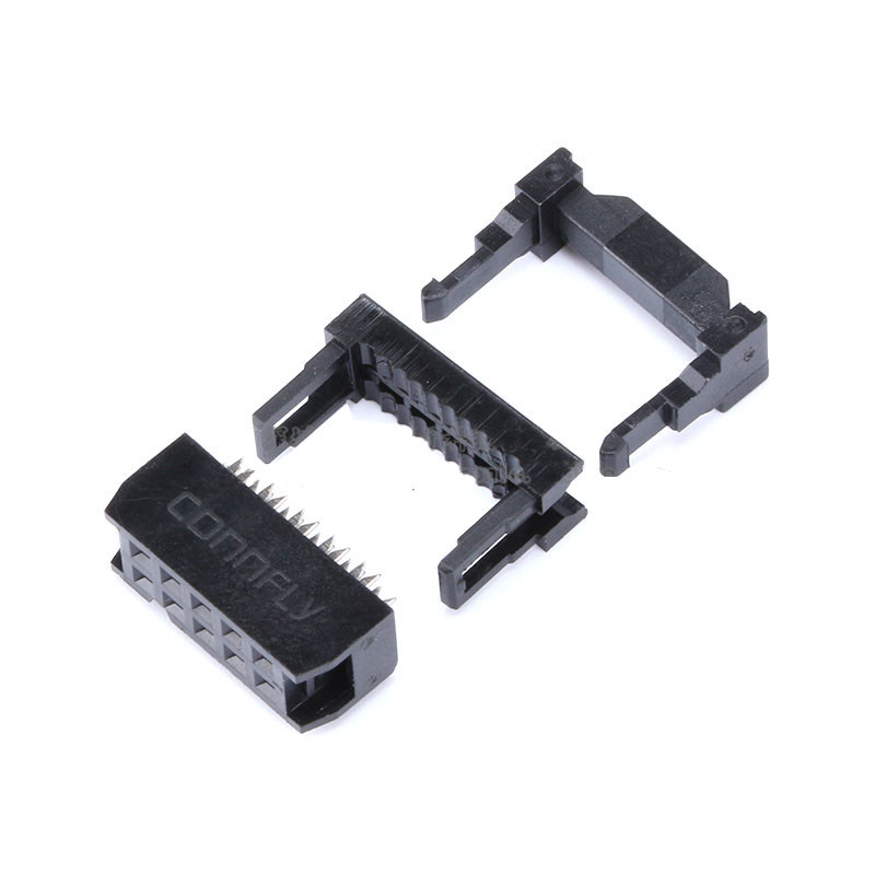 2.54mm FC 6~51 Way IDC Female Flat Ribbon Cable Mounting Socket Connector Kit