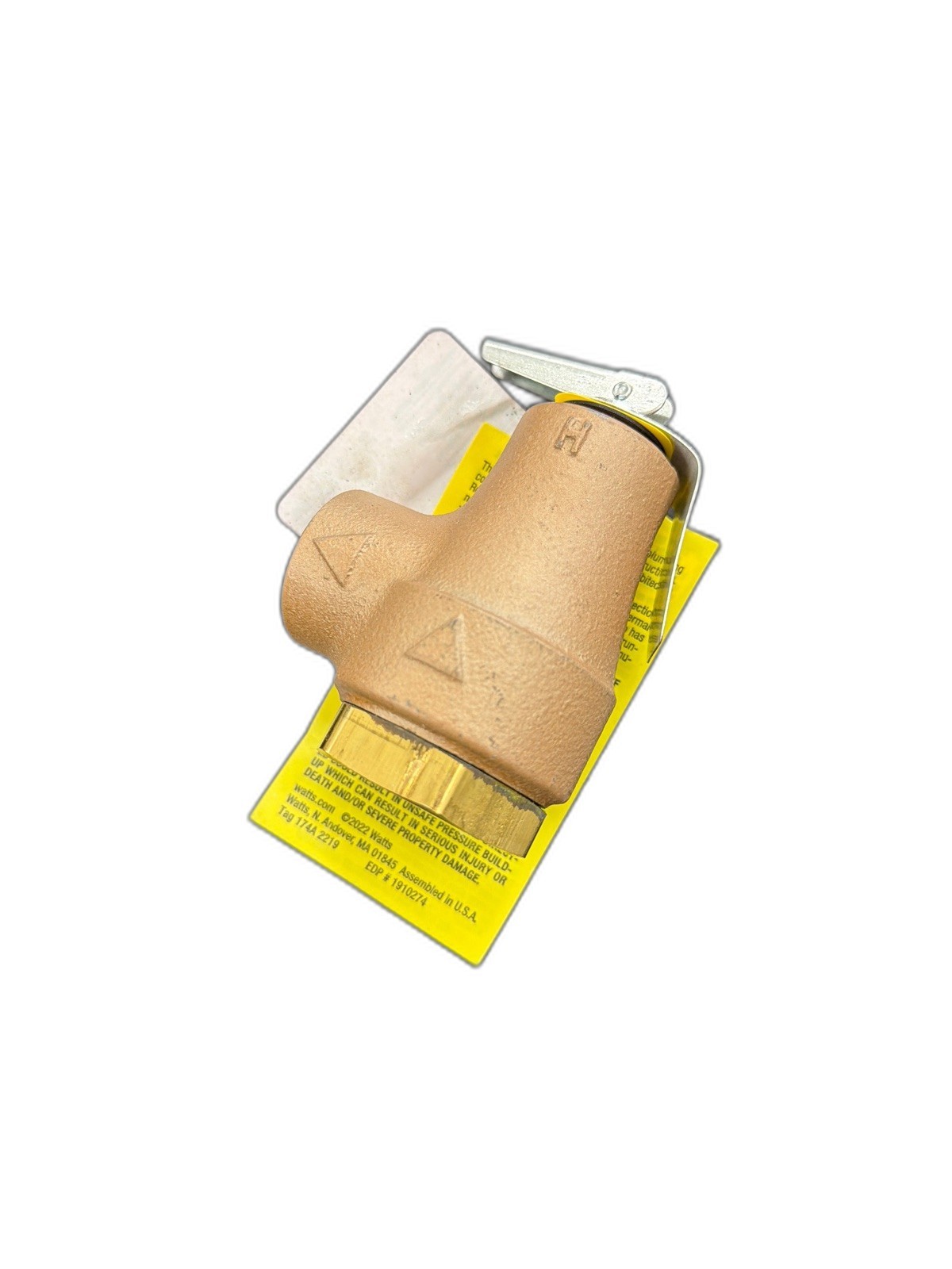 Wilkins 3/4 in. 30 PSI Brass Relief Valve