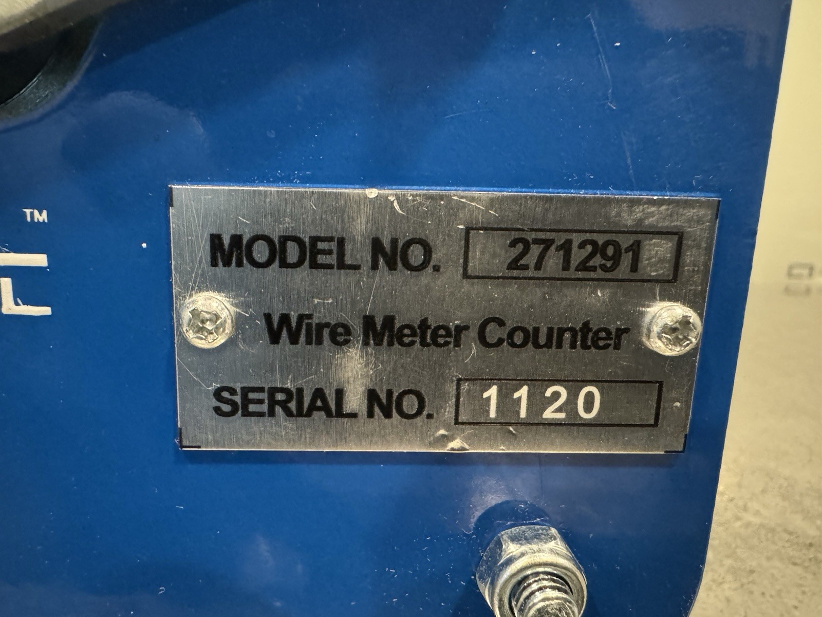 Global Industrial 271291 Wire Counter NEW! MISSING METER! FREE SHIPPING!