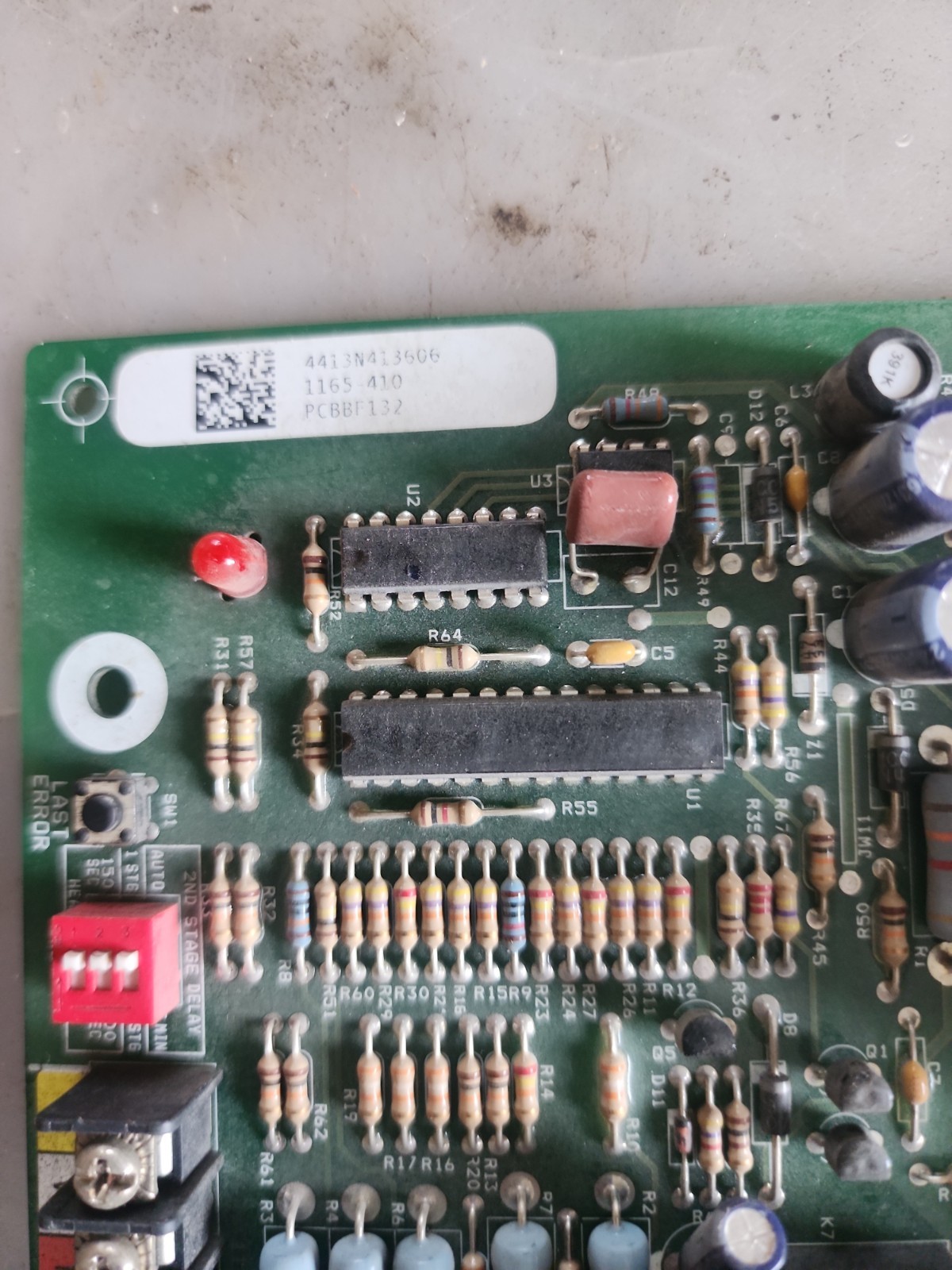 Goodman 1165 410 PCBBF 132 Furnace Control Circuit Board 1165 83 4121 Rev A #21
