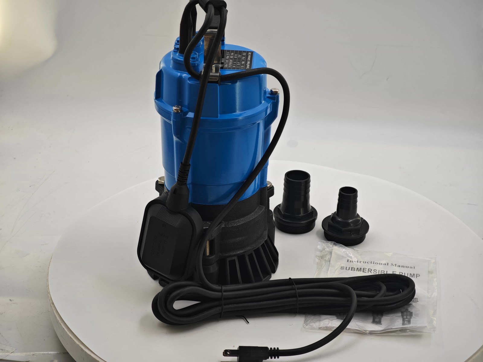 For Tsurumi HS2.4S62 Cast Iron Submersible Trash Water Pump 3000 GPH 1/2 HP 2in
