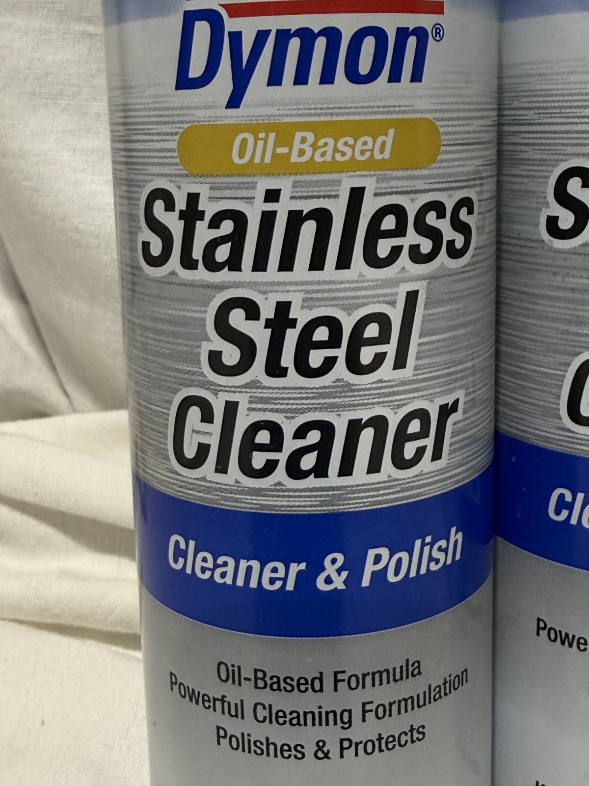 Lot of 7 Dymon 20920 Oil-Based Stainless Steel Cleaner & Polish Aerosol 16 oz