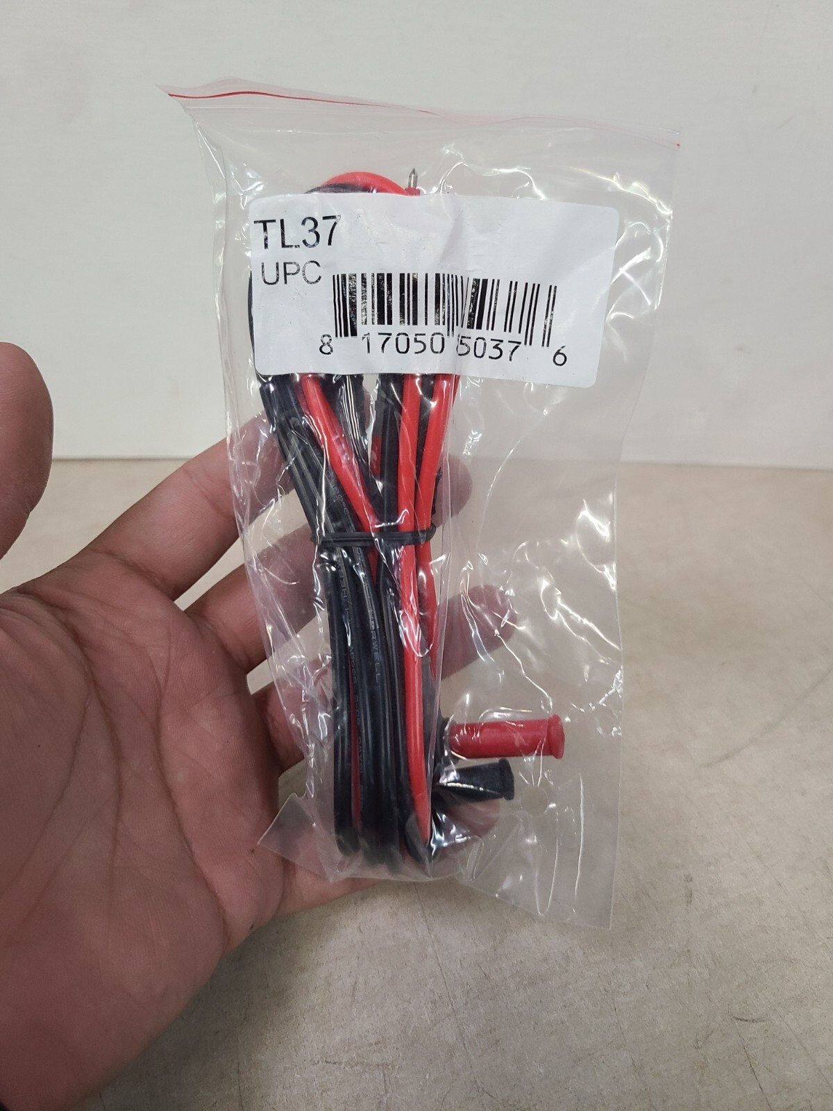 B&k Precision TL37 Test Leads Red/black Silicone