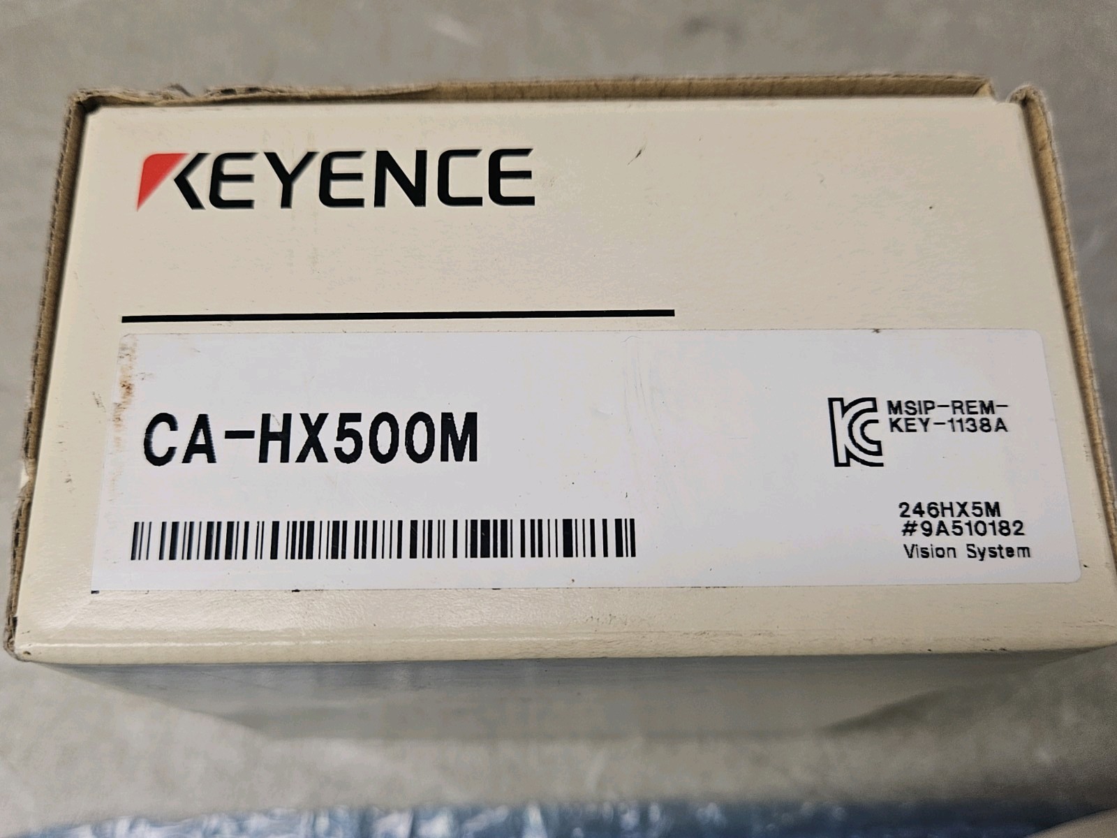 Keyence Industrial Camera CA-HX500M