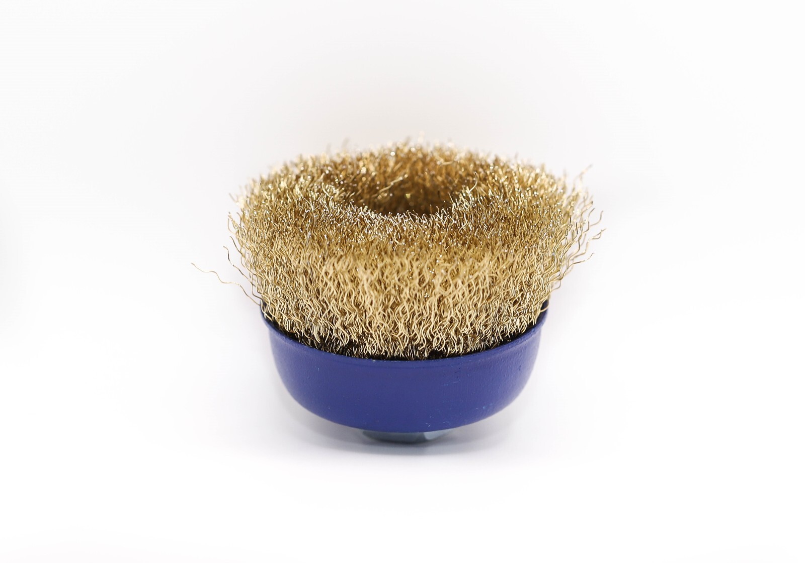 4″ Crimped Wire Cup Wheel Brush Set For Grinders, 5/8″-11 Threaded Arbor: 2 Pack