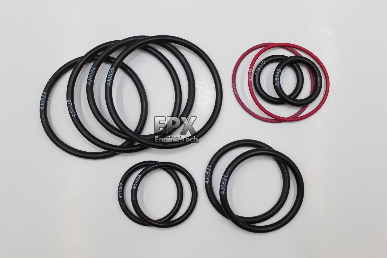 4C-4782 4C4782 580PCS O-Ring Nitrile Kit Box For Caterpillar Excavator