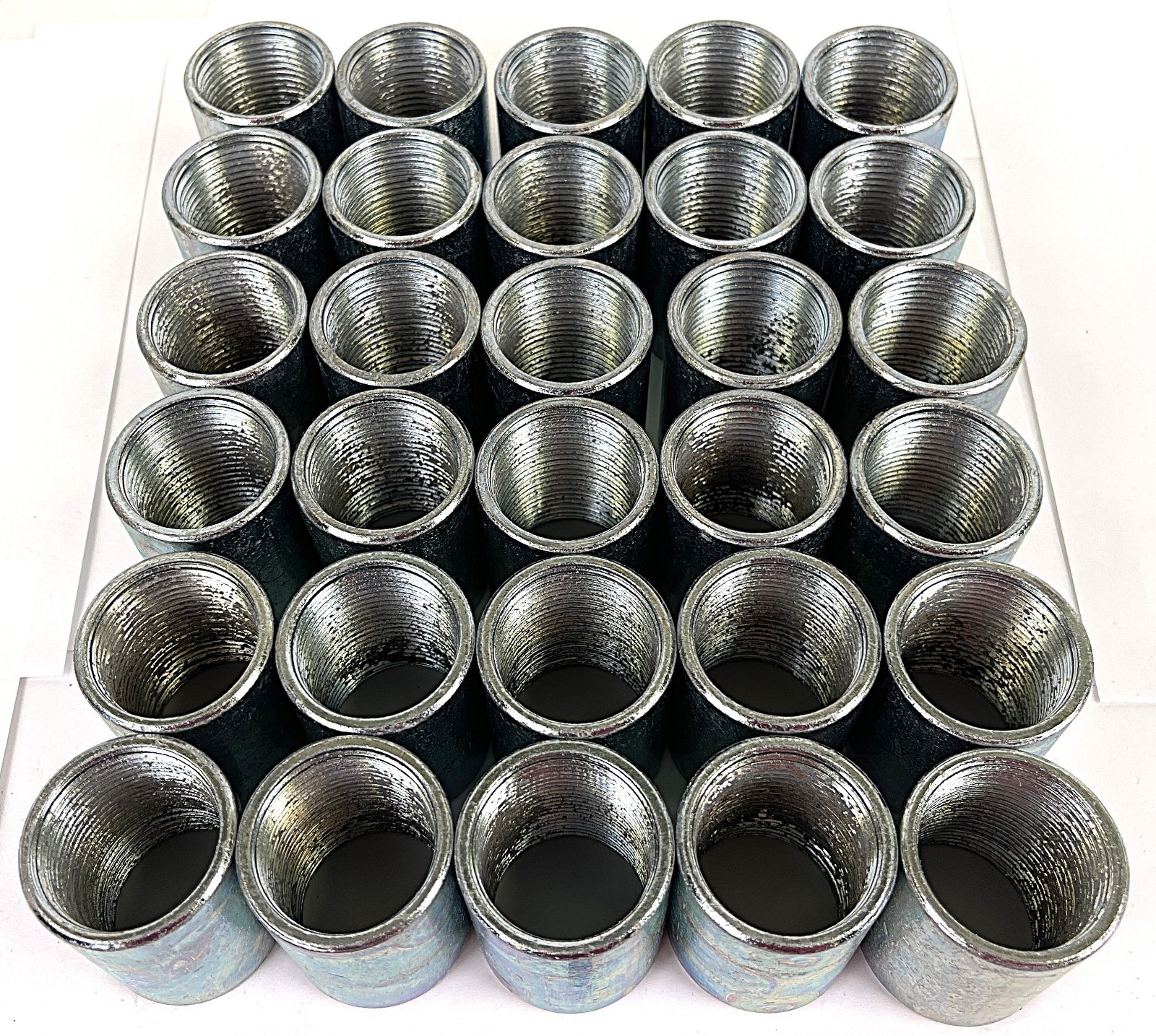 WHEATLAND TUBE, 1″ CONDUIT COUPLINGS, 1 LOT OF 60, STAMPED UL, SURPLUS