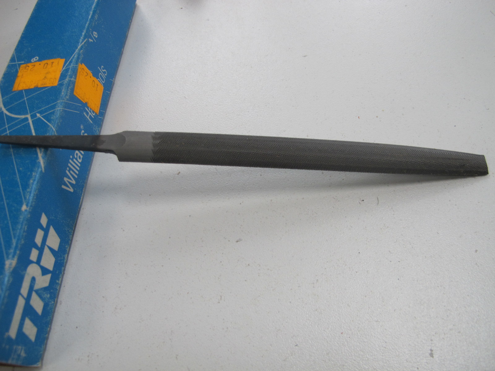 TRW 8″ J.H Williams 2nd cut half round BASTARD MILL FILE – New SPAIN