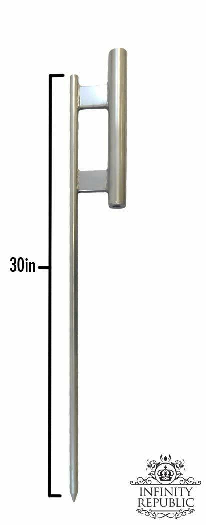 Thrift Shop Full Curve Windless Swooper Flag & Pole Kit Consignment