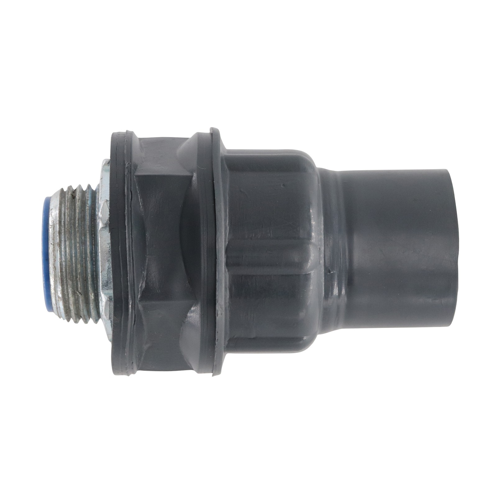 ROBROY PR5334 PLASTI-BOND STRAIGHT PVC COATED LIQUIDTIGHT CONDUIT CONNECTOR, 1″