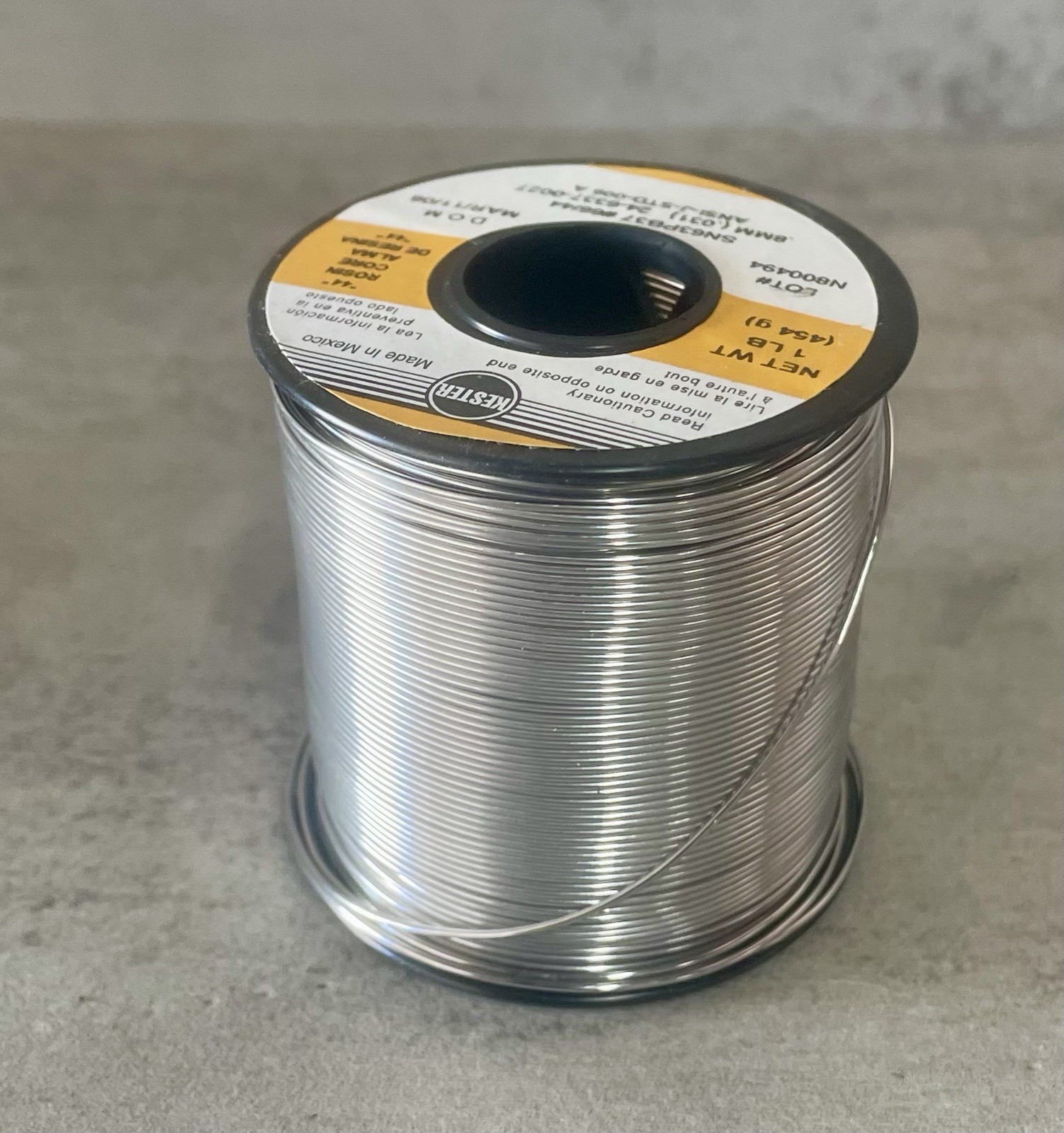 Kester 44 Rosin Core Solder Wire 63/37 SN63PB37 .031 1lb Spool 24-6337-0027