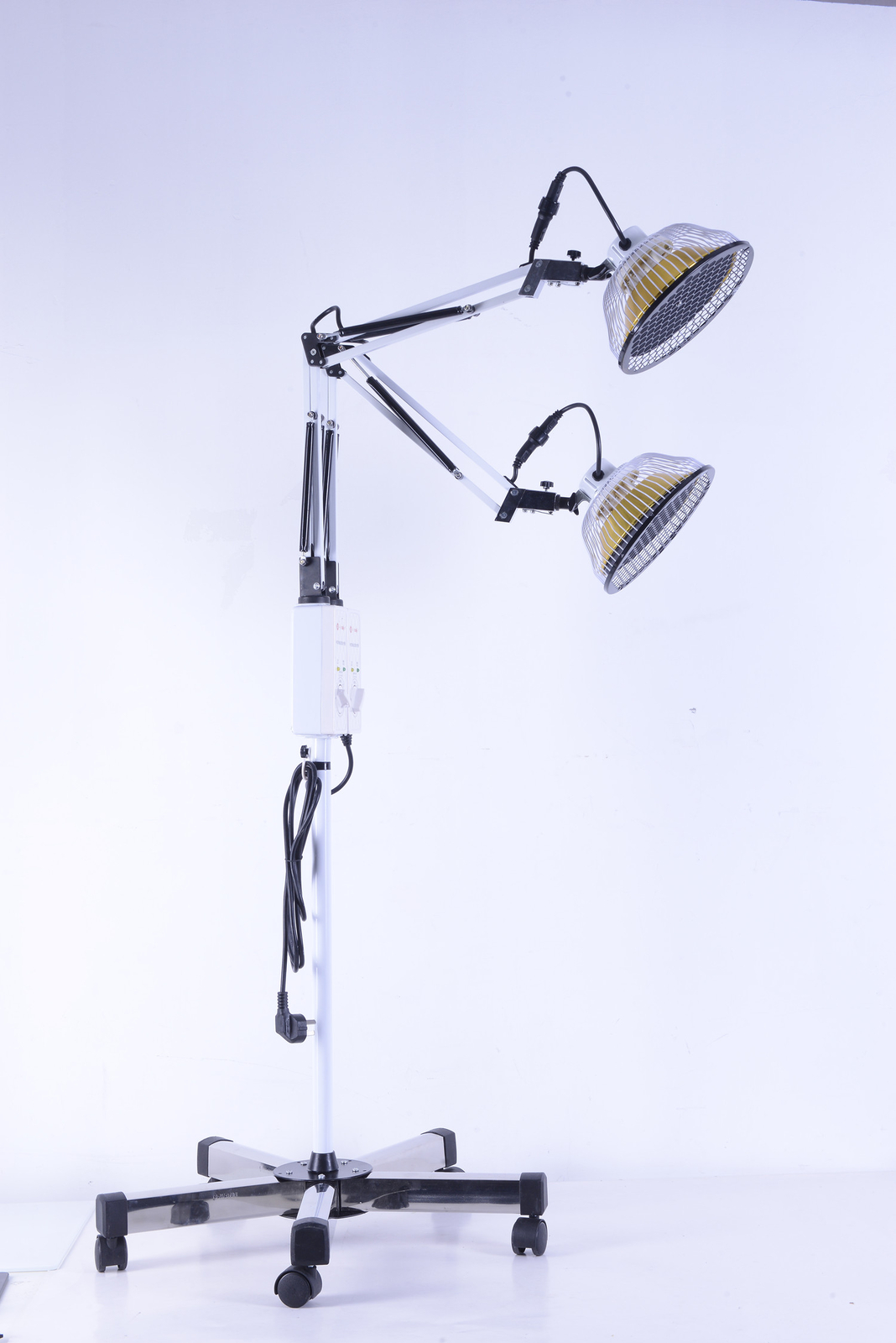 Floor-standing Double Lamp Head Electromagnetic TDP Heat Therapy Lamp CQG-222AA