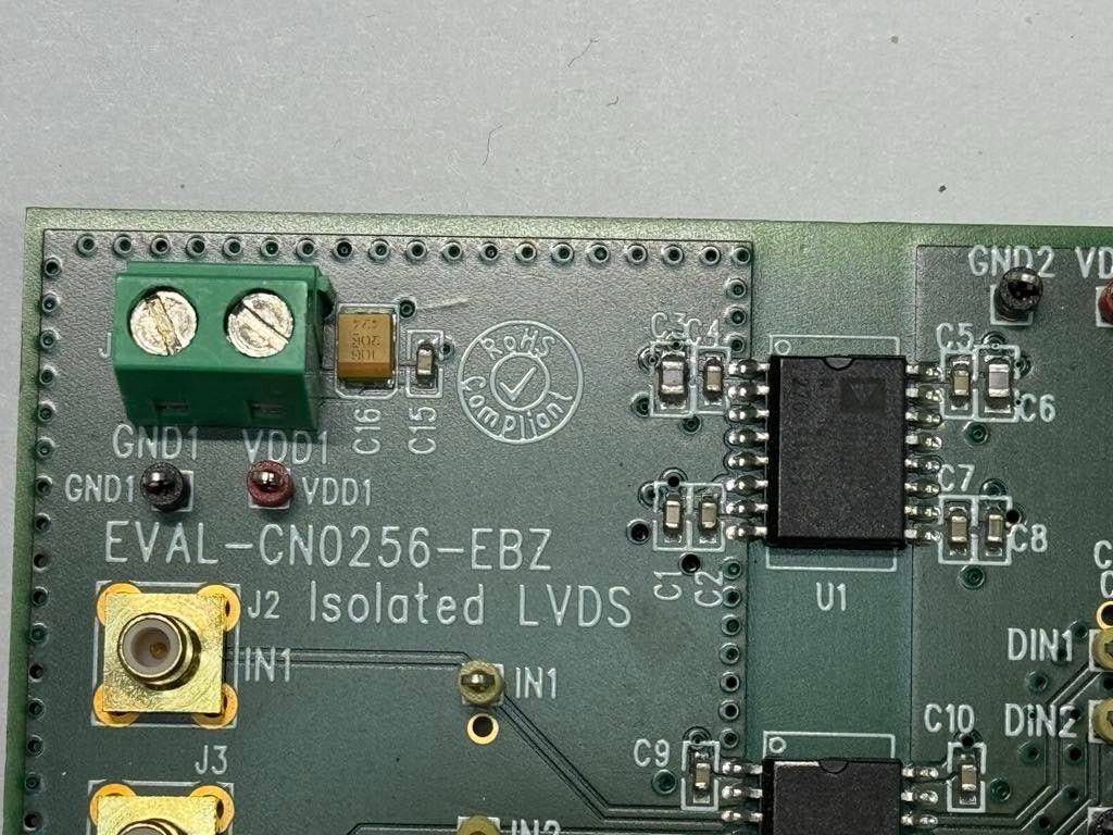 Analog Devices EVAL-CN0256-EBZ Isolated LVDS Digital Isolator