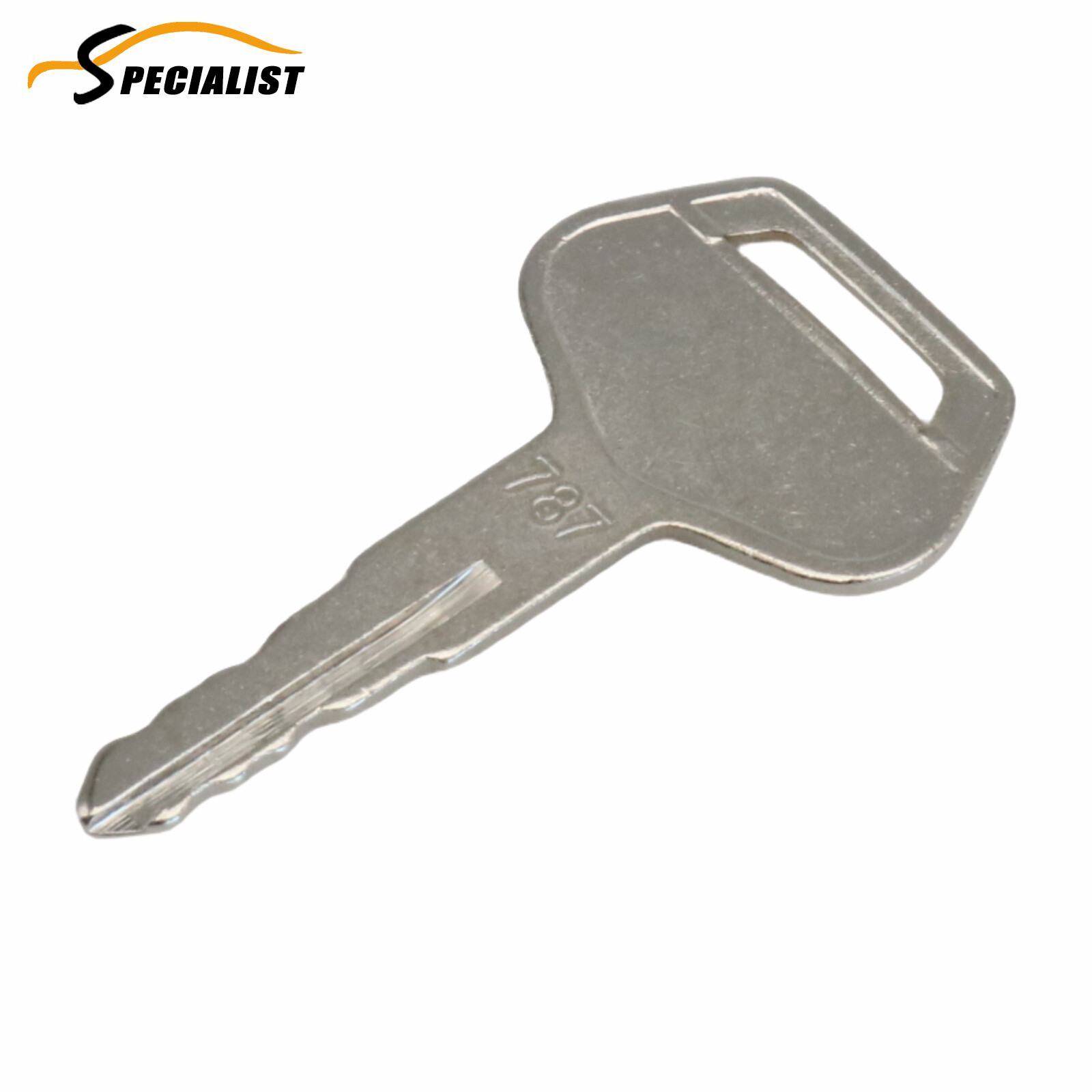10pcs Keys 787 For Komatsu Heavy Equipment Key Excavator Dozer Loader Backhoe