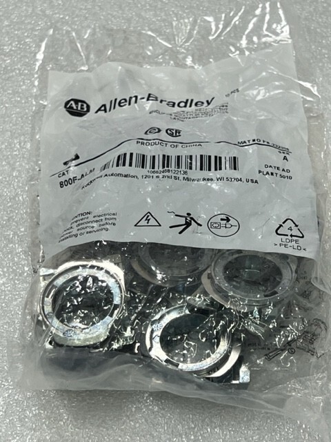 Bag of 10 pcs – 800F-ALM Ser A Metal Mounting Latch New in Sealed Bag