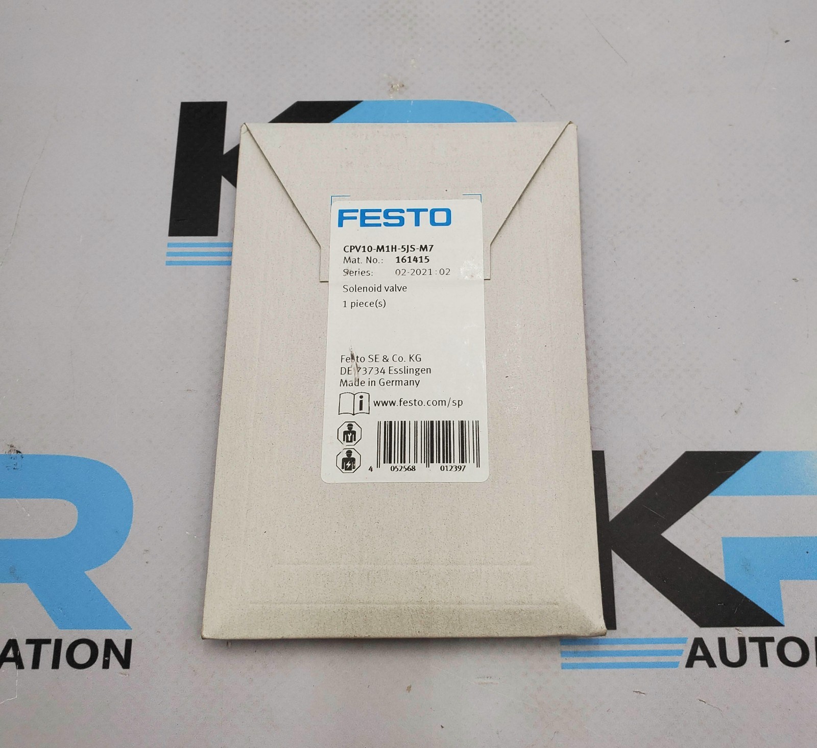 Festo CPV10-M1H-5JS-M7 Solenoid Valve 0.46W 21VDC IP00/65